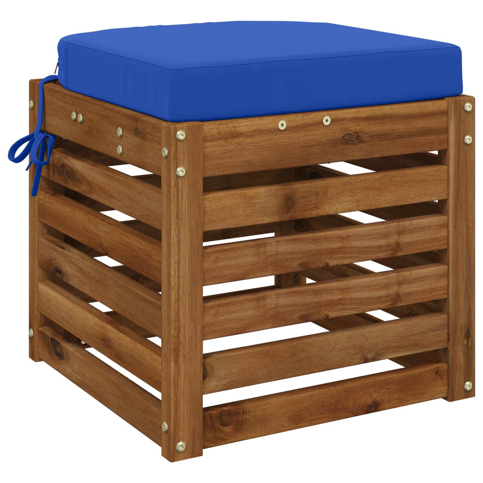 Cuscino per sedile a 1 pezzo SOEST 100% Poliestere Blu Reale
