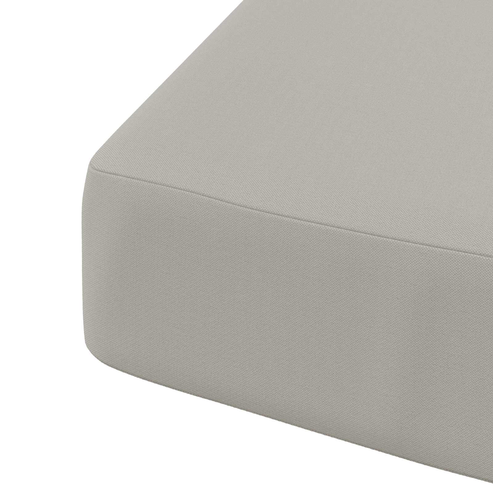 Cuscino per sedile a 1 pezzo SOEST 100% Poliestere Grigio