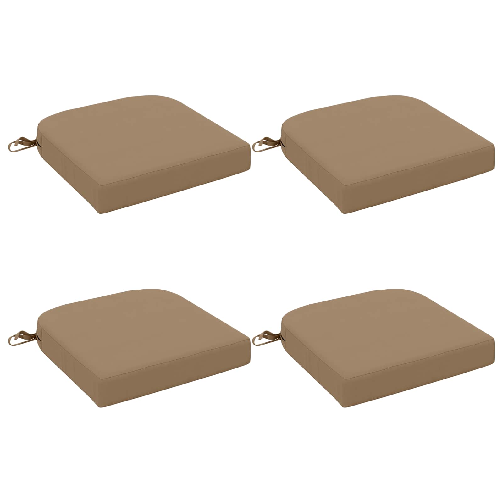 Cuscini per sedile a 4 pezzi SOEST 4 pcs 100% Poliestere