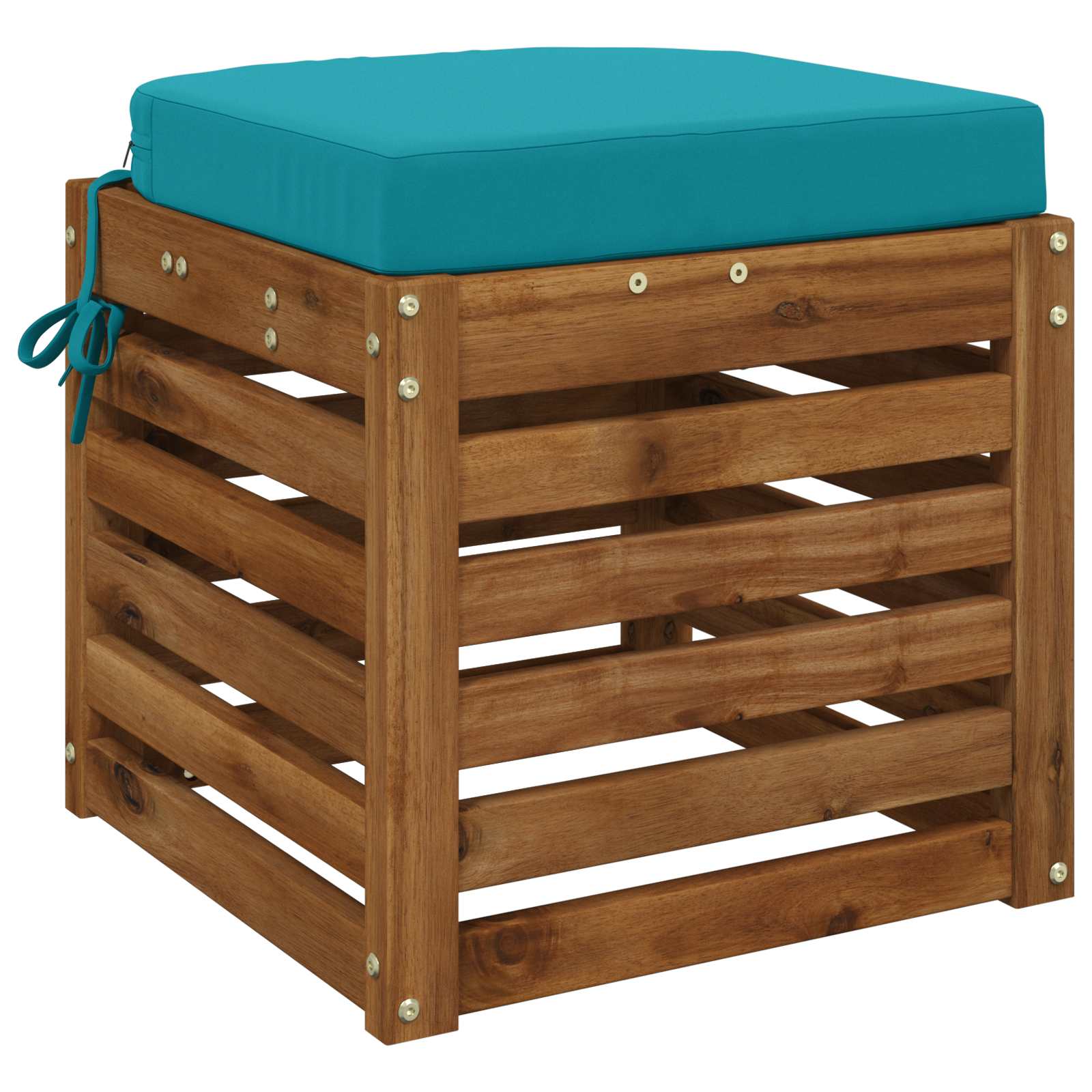 Cuscino per sedile a 1 pezzo SOEST 100% Poliestere Turchese