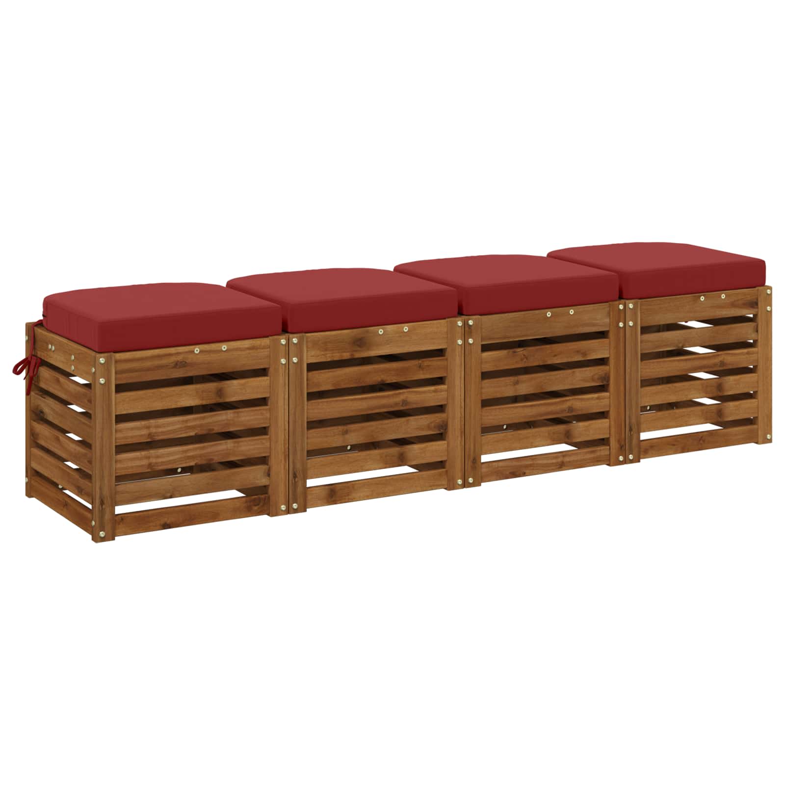 Cuscini per sedile a 4 pezzi SOEST 4 pcs 100% Poliestere