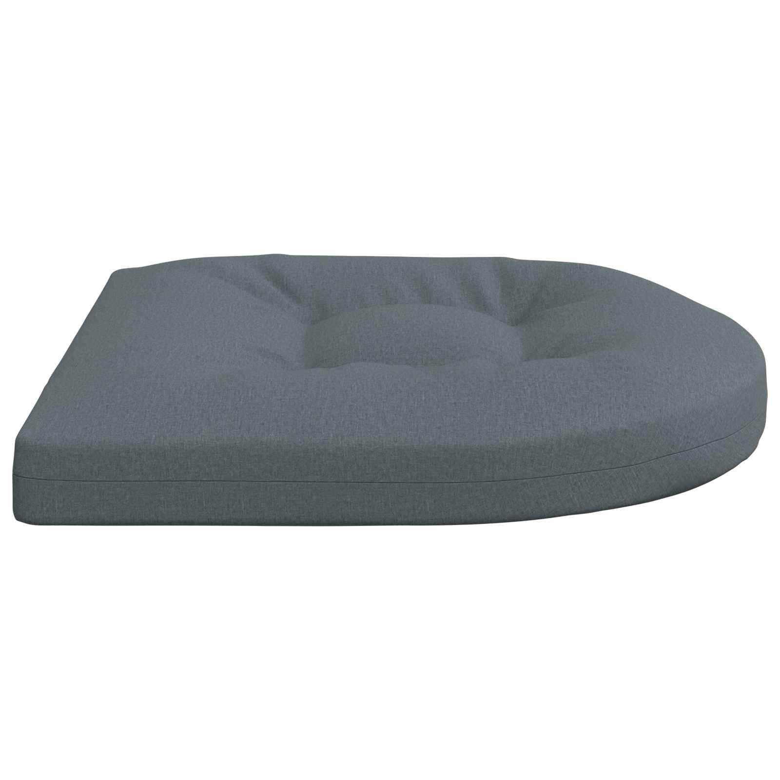 Cuscini per Sedia in 4 Pezzi 4 pz 100% Poliestere Blu