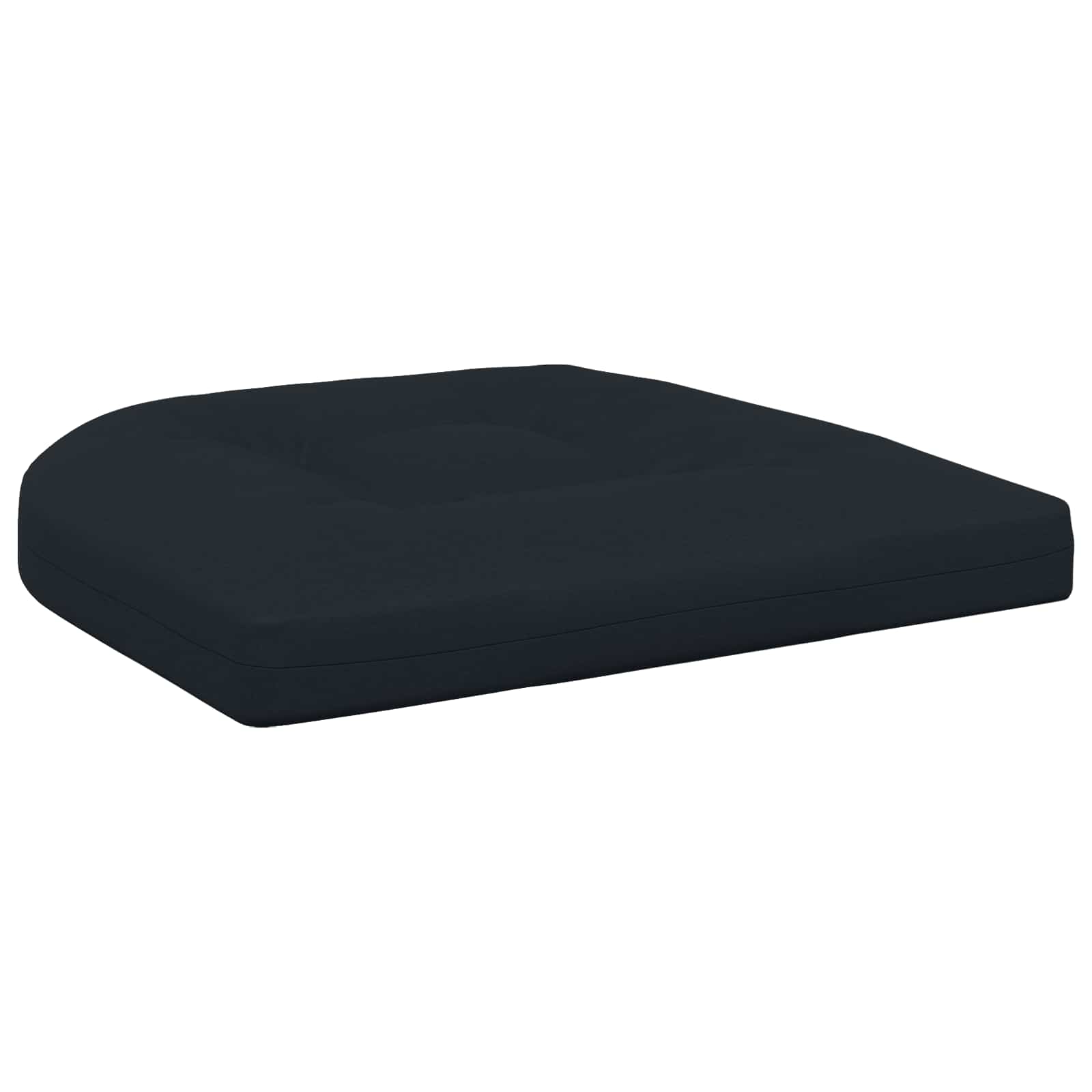 Cuscini per Sedia in 4 Pezzi 4 pz 100% Poliestere Blu Scuro