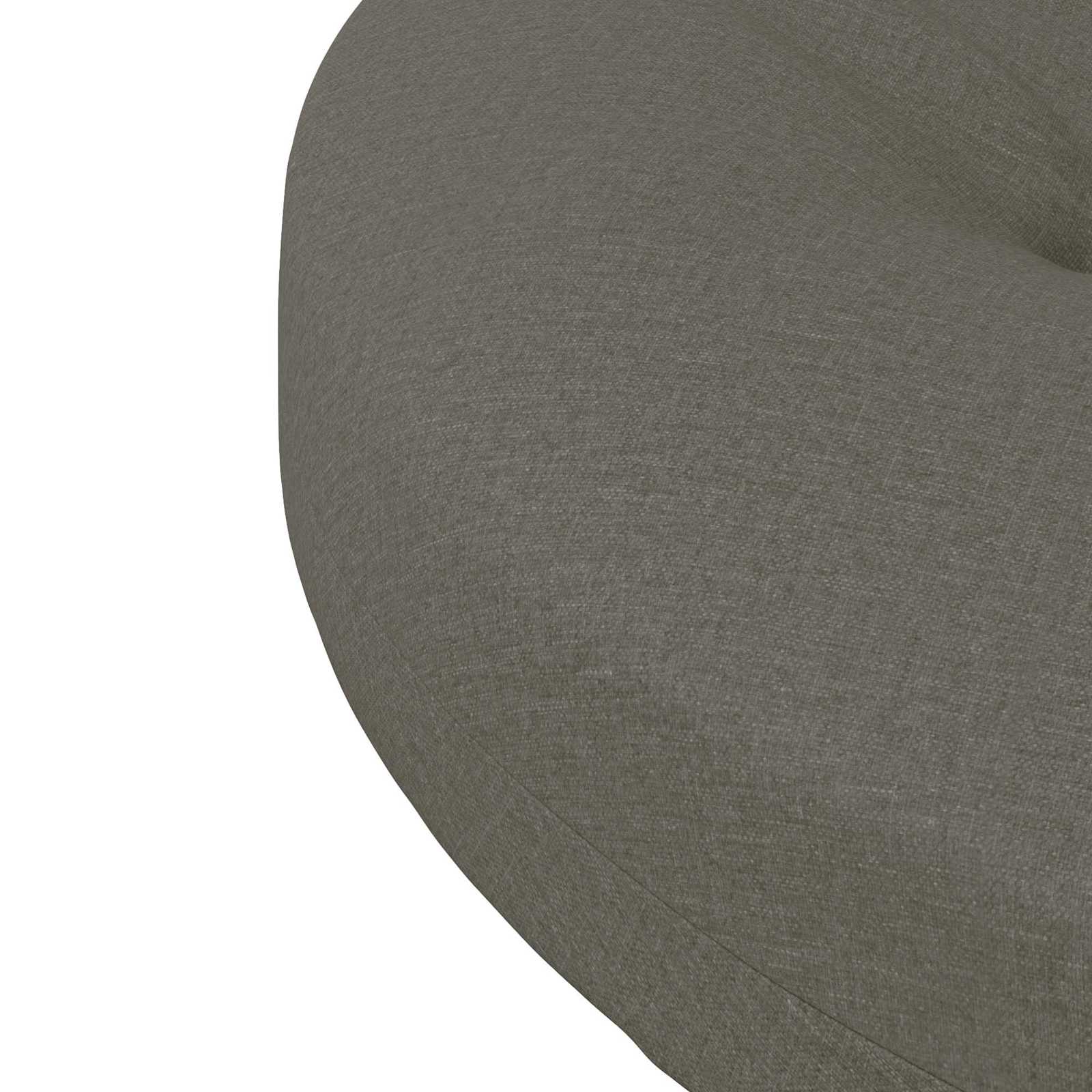 Cuscini per Sedia in 4 Pezzi 4 pz 100% Poliestere Grigio