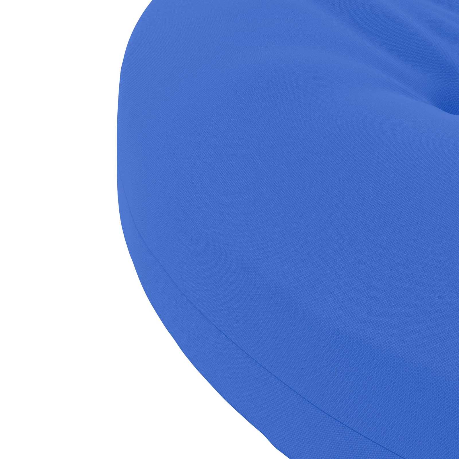 Cuscini per Sedia in 4 Pezzi 4 pz 100% Poliestere Blu Reale
