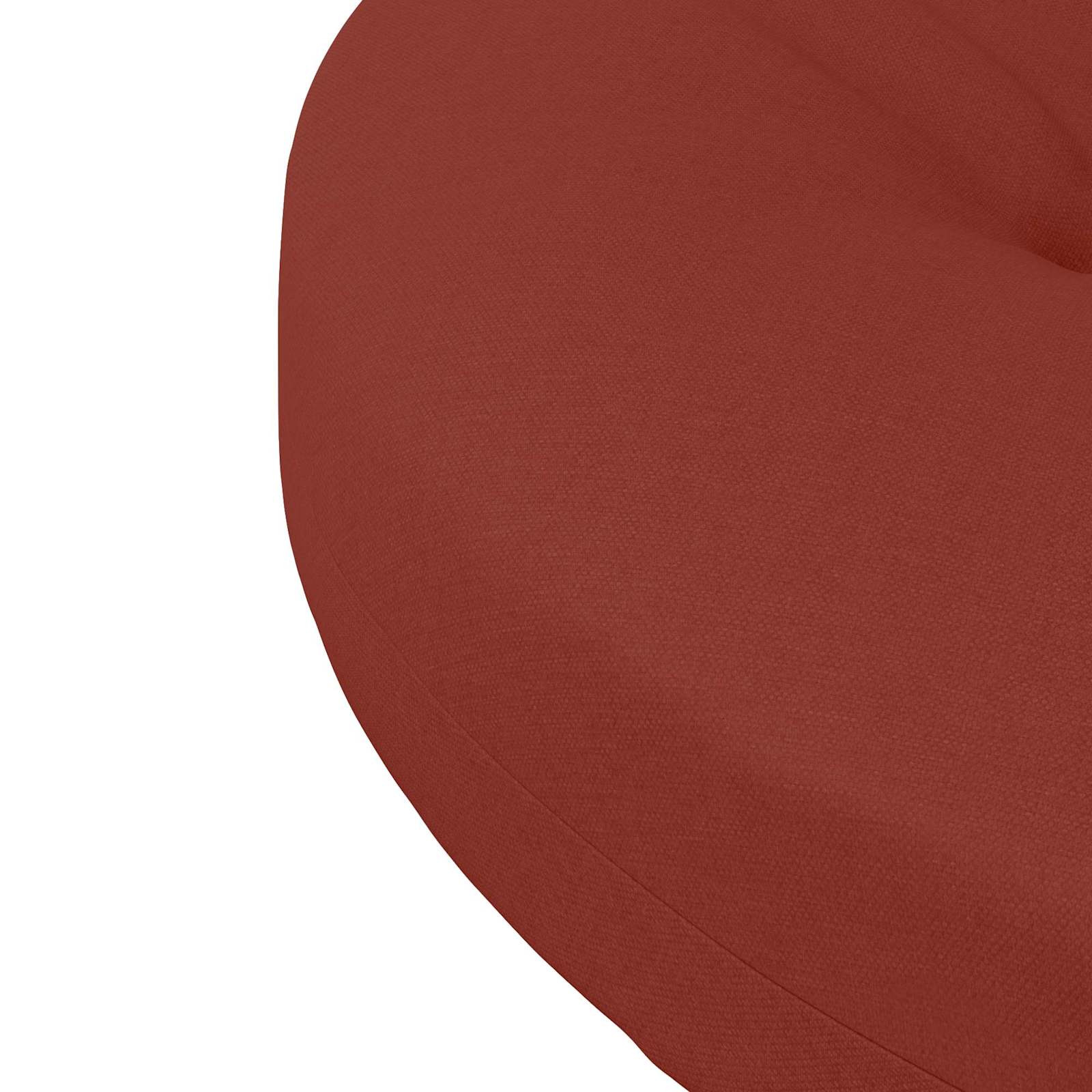Cuscini per Sedia in 4 Pezzi 4 pz 100% Poliestere Rosso