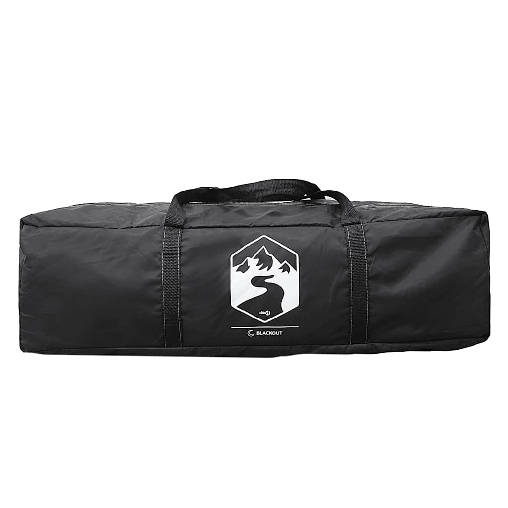 Tenda Campeggio 2 Persone Bianca Tessuto Oscurante Impermeabile