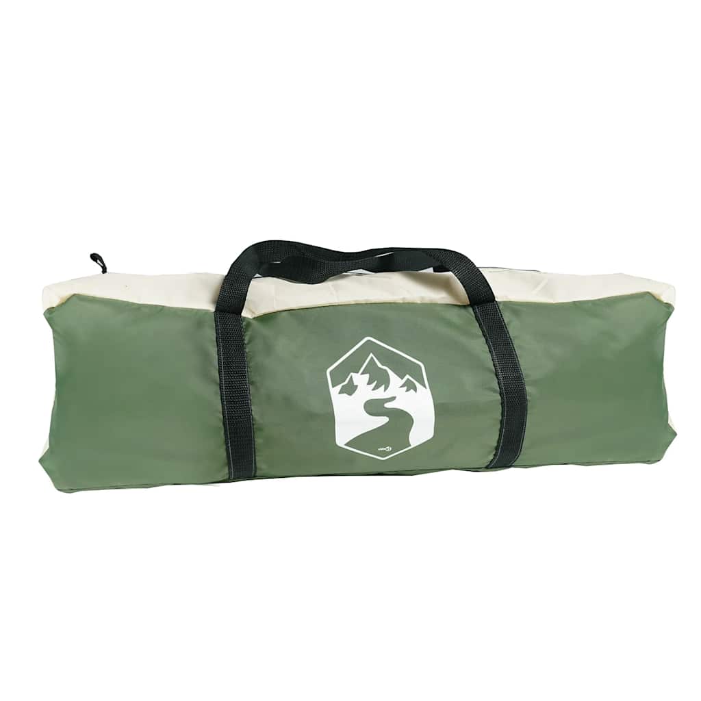 Tenda Familiare Cabina per 8 Persone Verde Impermeabile