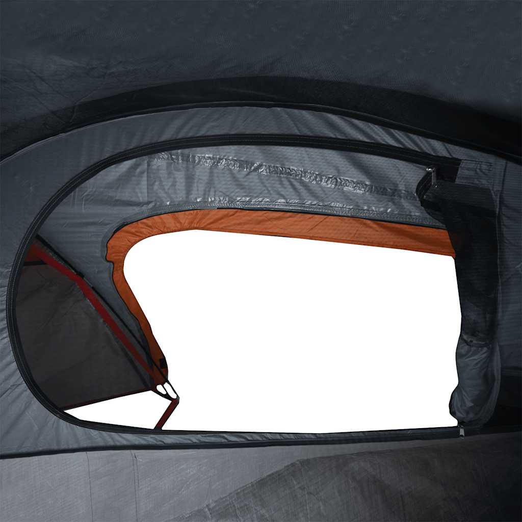 Tenda da Campeggio a Cupola 1 Persona Arancione Impermeabile