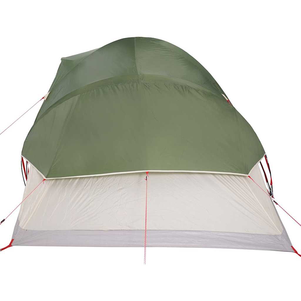 Tenda da Campeggio a Cupola per 9 Persone Verde Impermeabile