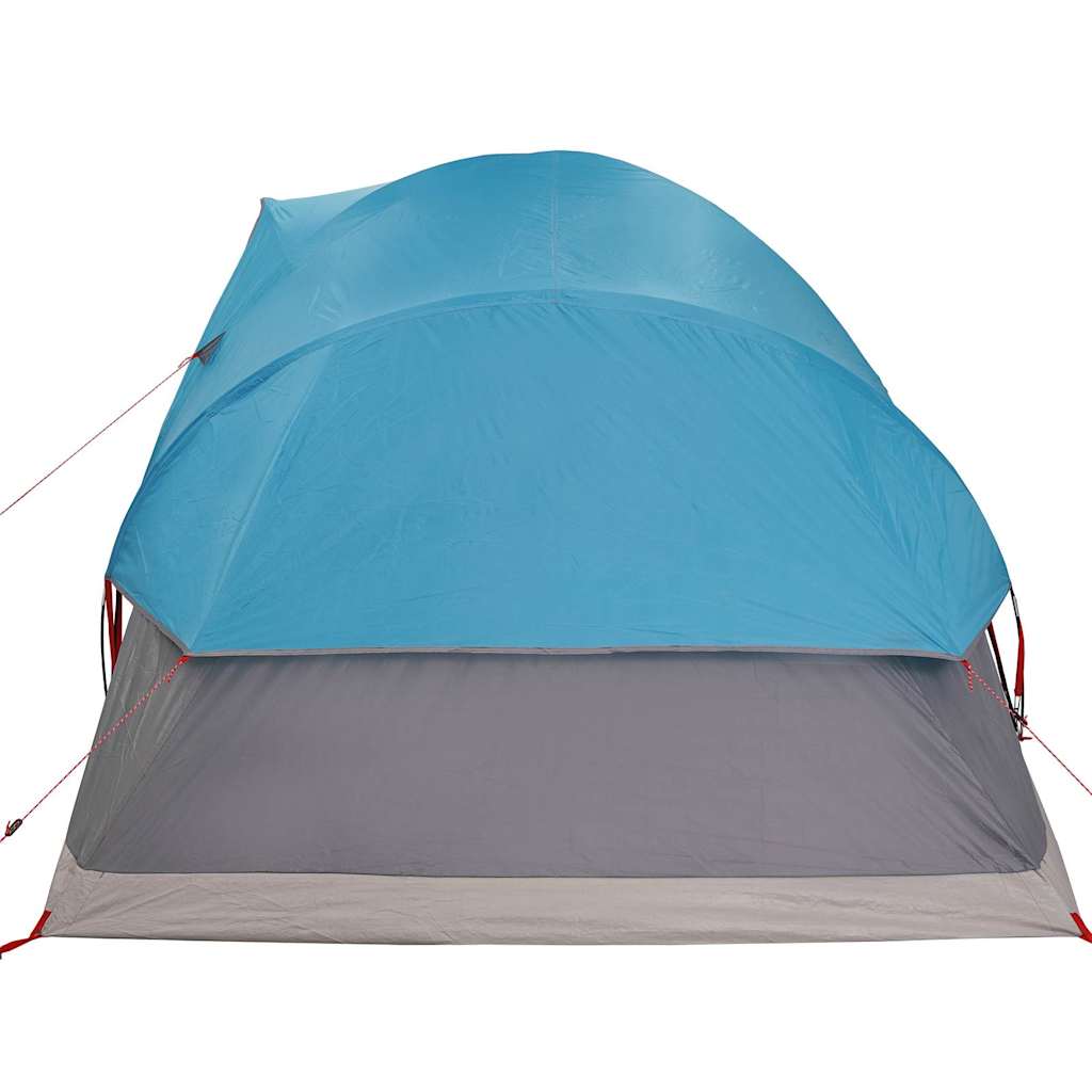 Tenda da Campeggio a Cupola per 9 Persone Blu Impermeabile