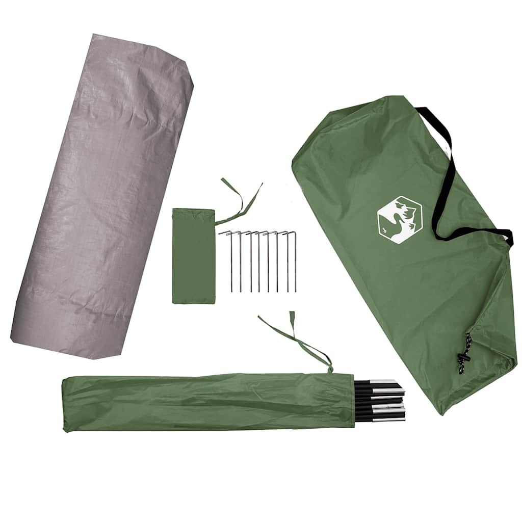 Tenda Portaoggetti Verde Impermeabile