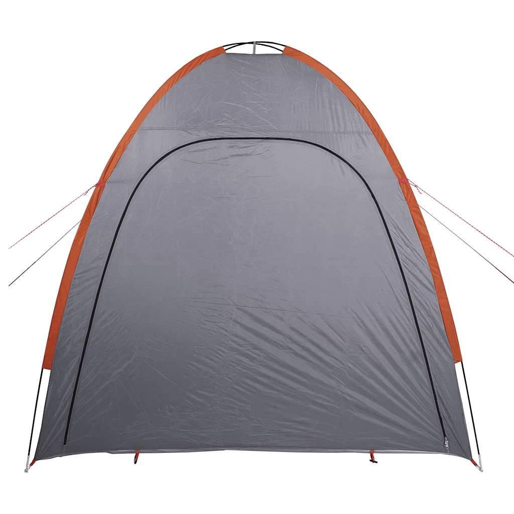 Tenda Portaoggetti Grigio e Arancione Impermeabile
