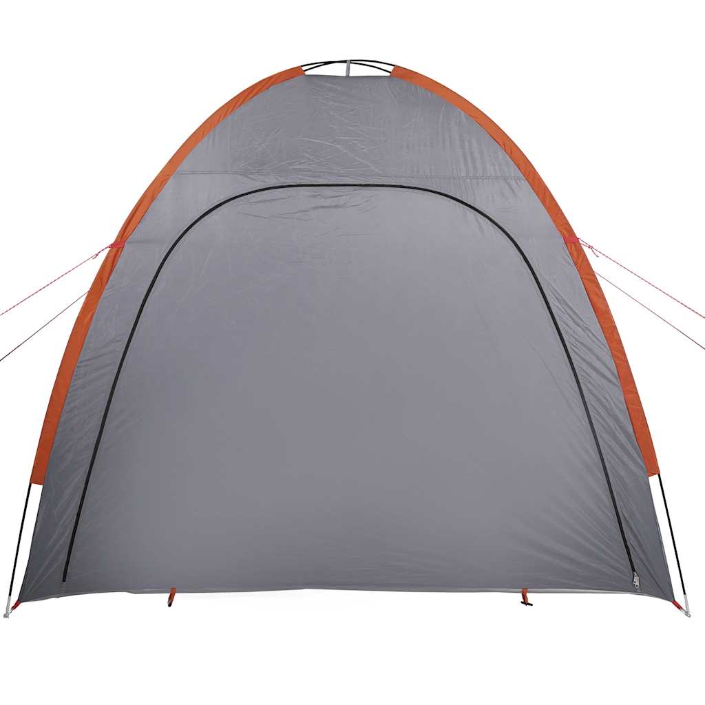 Tenda Portaoggetti Grigio e Arancione Impermeabile