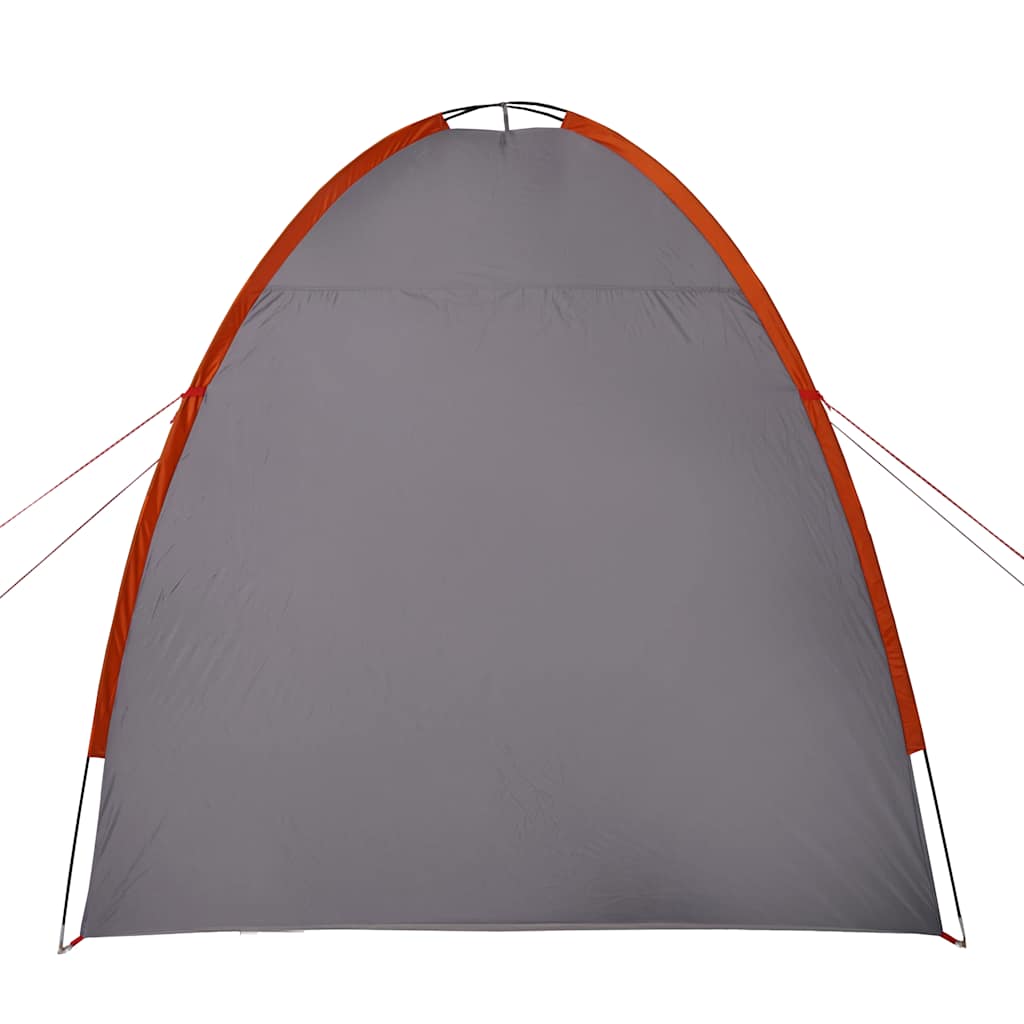 Tenda Portaoggetti Grigio e Arancione Impermeabile