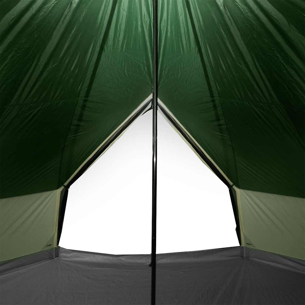 Tenda Familiare Tipi per 8 Persone Verde Impermeabile