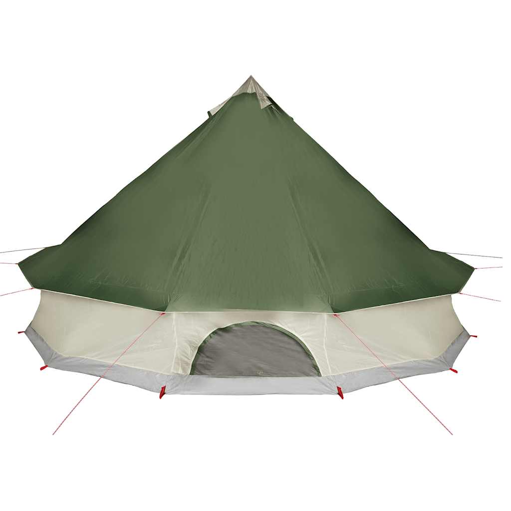 Tenda Familiare Tipi per 10 Persone Verde Impermeabile