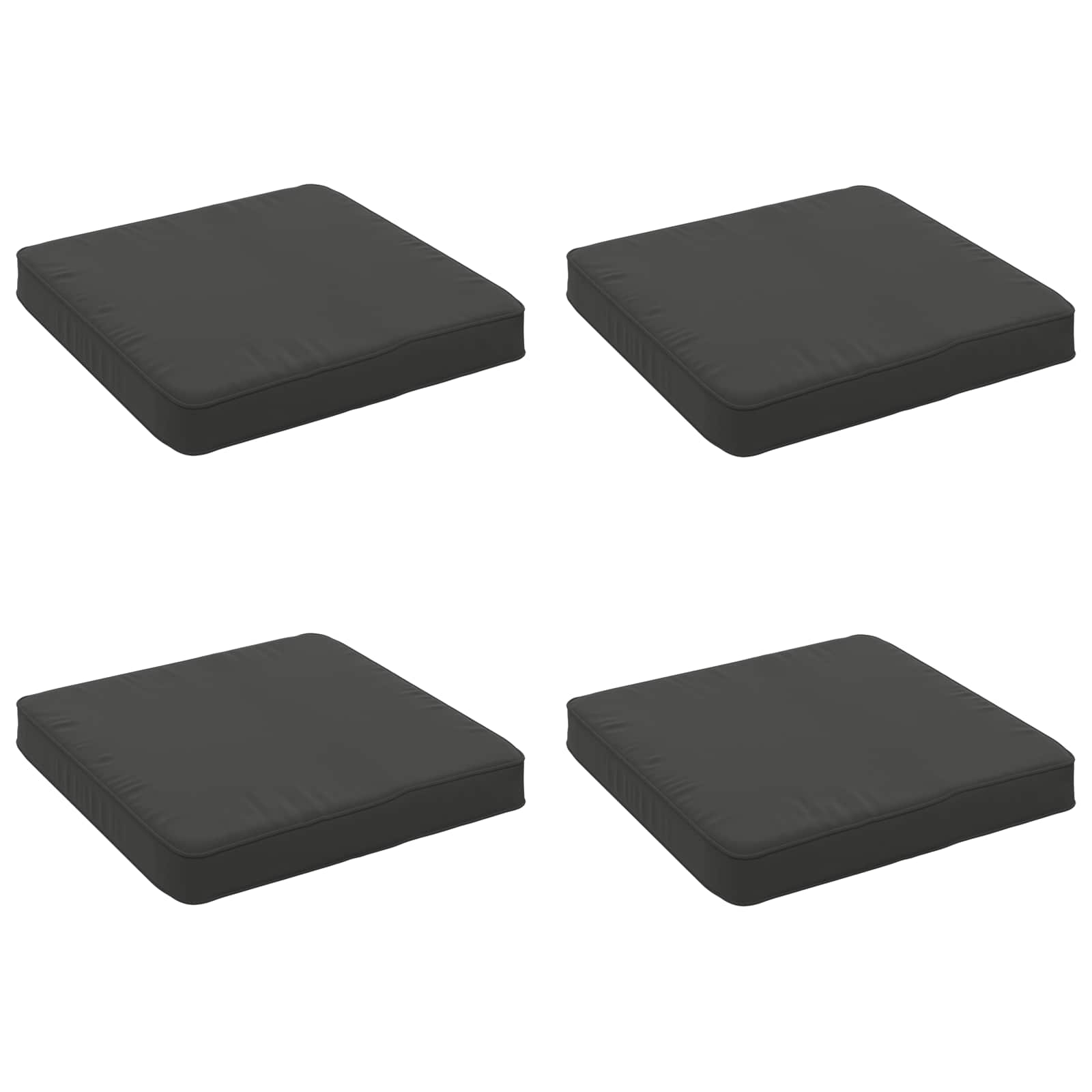 Cuscini per Sedia in 4 Pezzi VUGHT 4 pcs 100% Poliestere