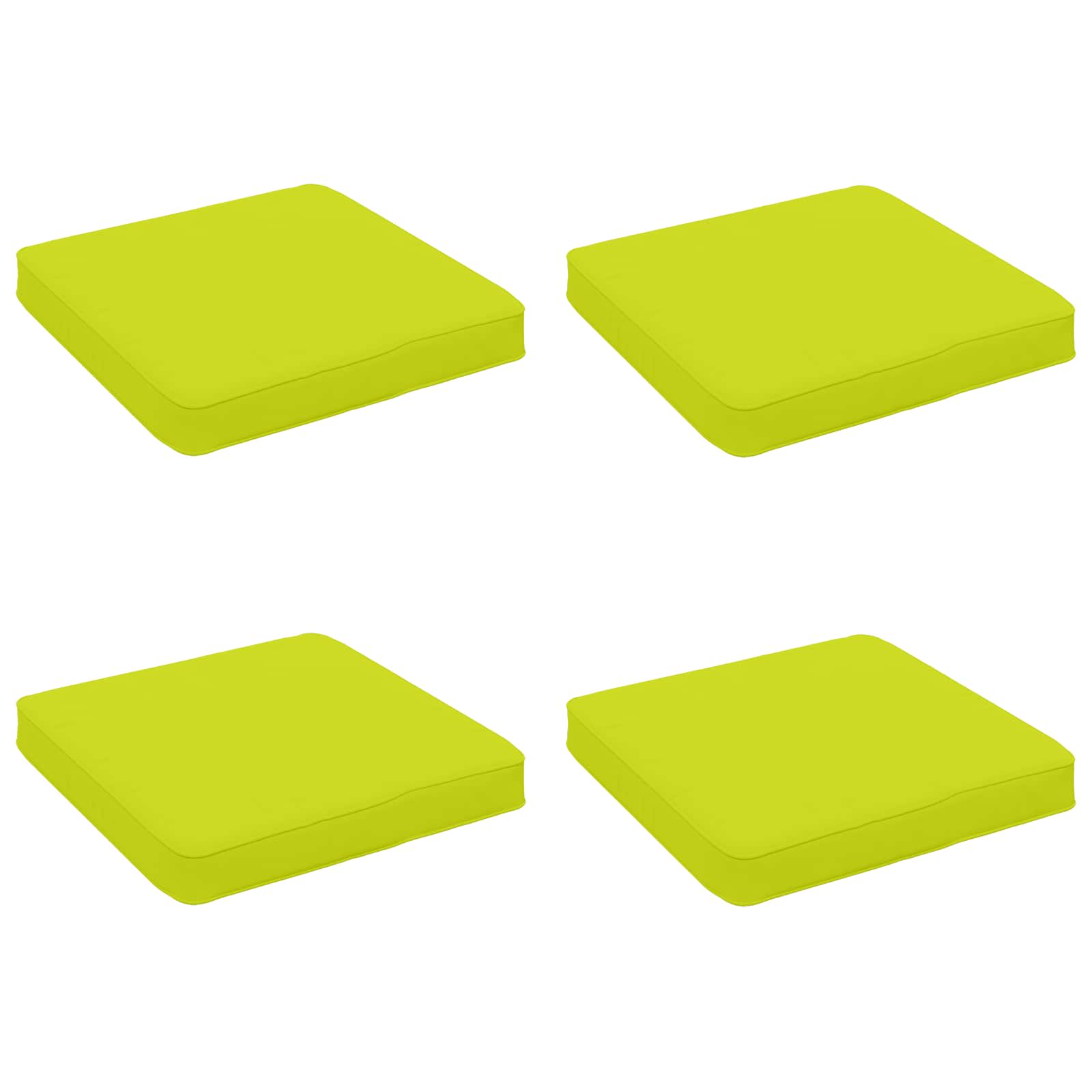 Cuscini per Sedia in 4 Pezzi VUGHT 4 pcs 100% Poliestere