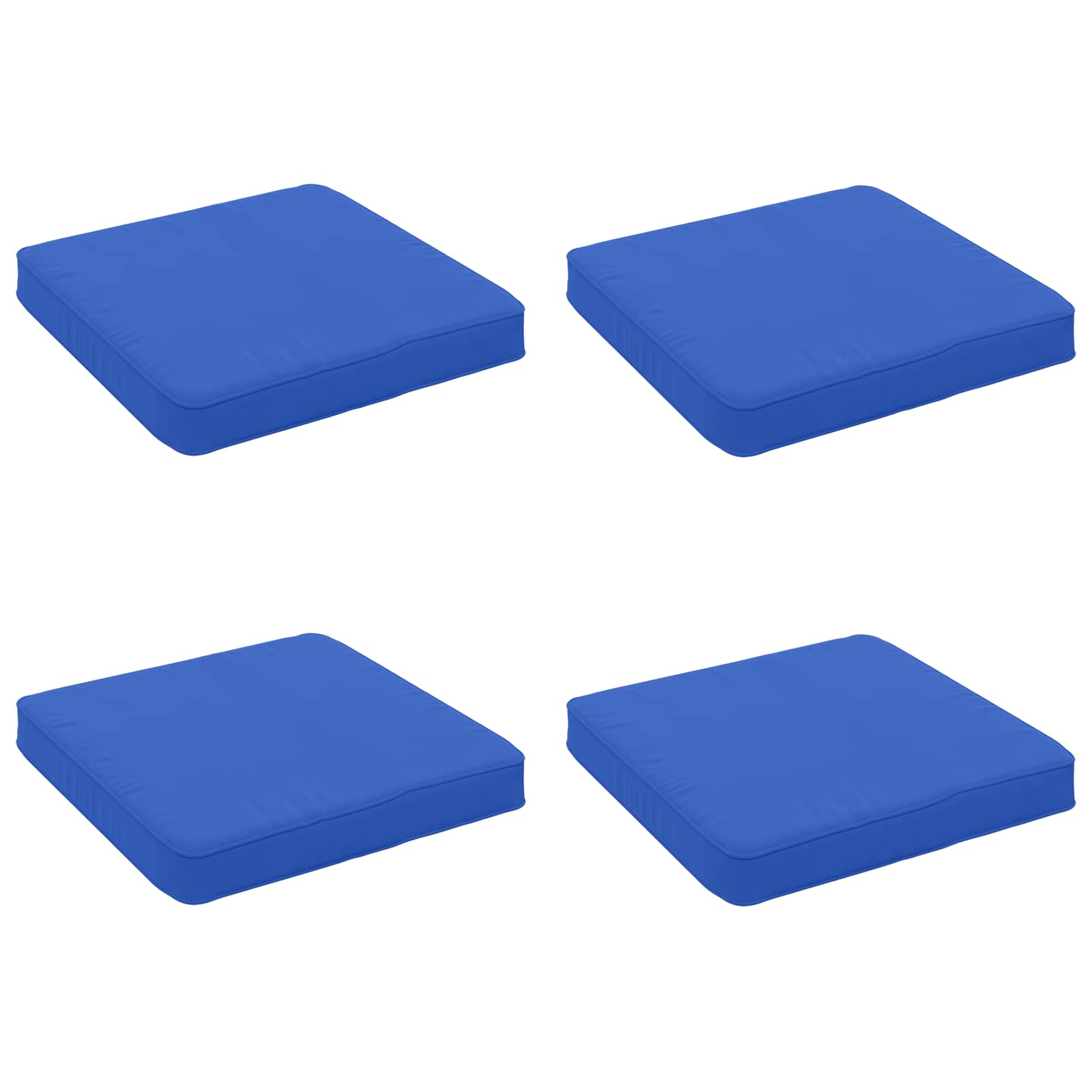Cuscini per Sedia in 4 Pezzi VUGHT 4 pcs 100% Poliestere