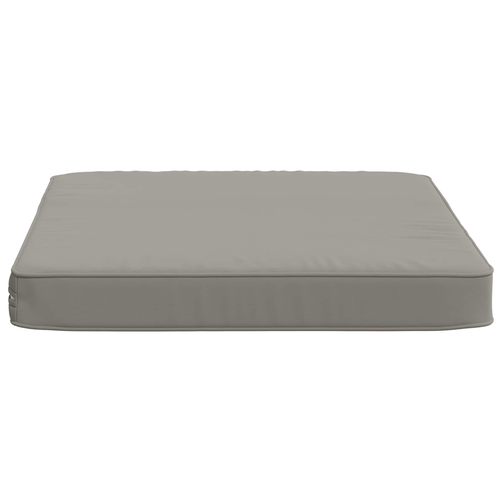 Cuscini per Sedia in 4 Pezzi VUGHT 4 pcs 100% Poliestere Grigio