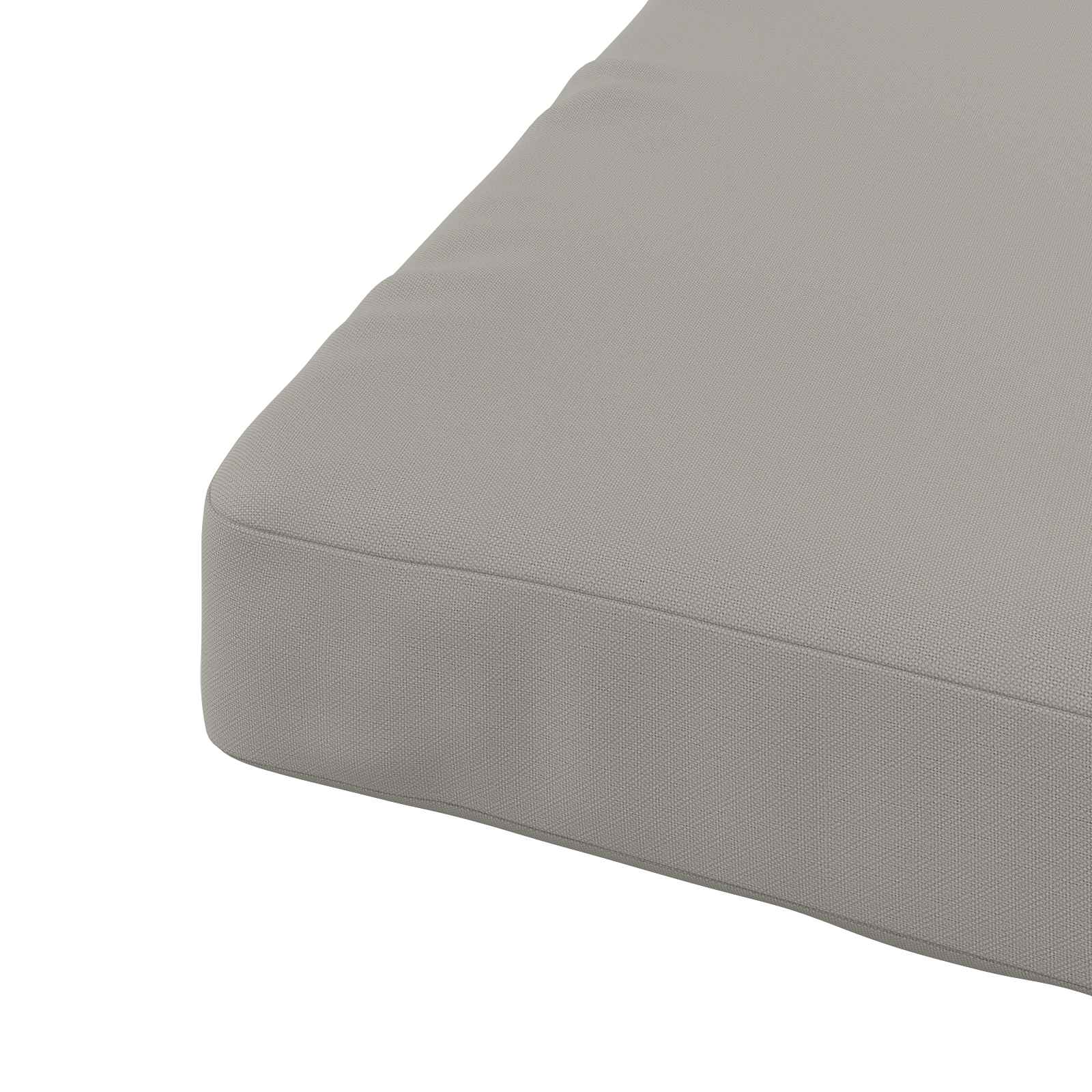 Cuscini per Sedia in 4 Pezzi VUGHT 4 pcs 100% Poliestere Grigio