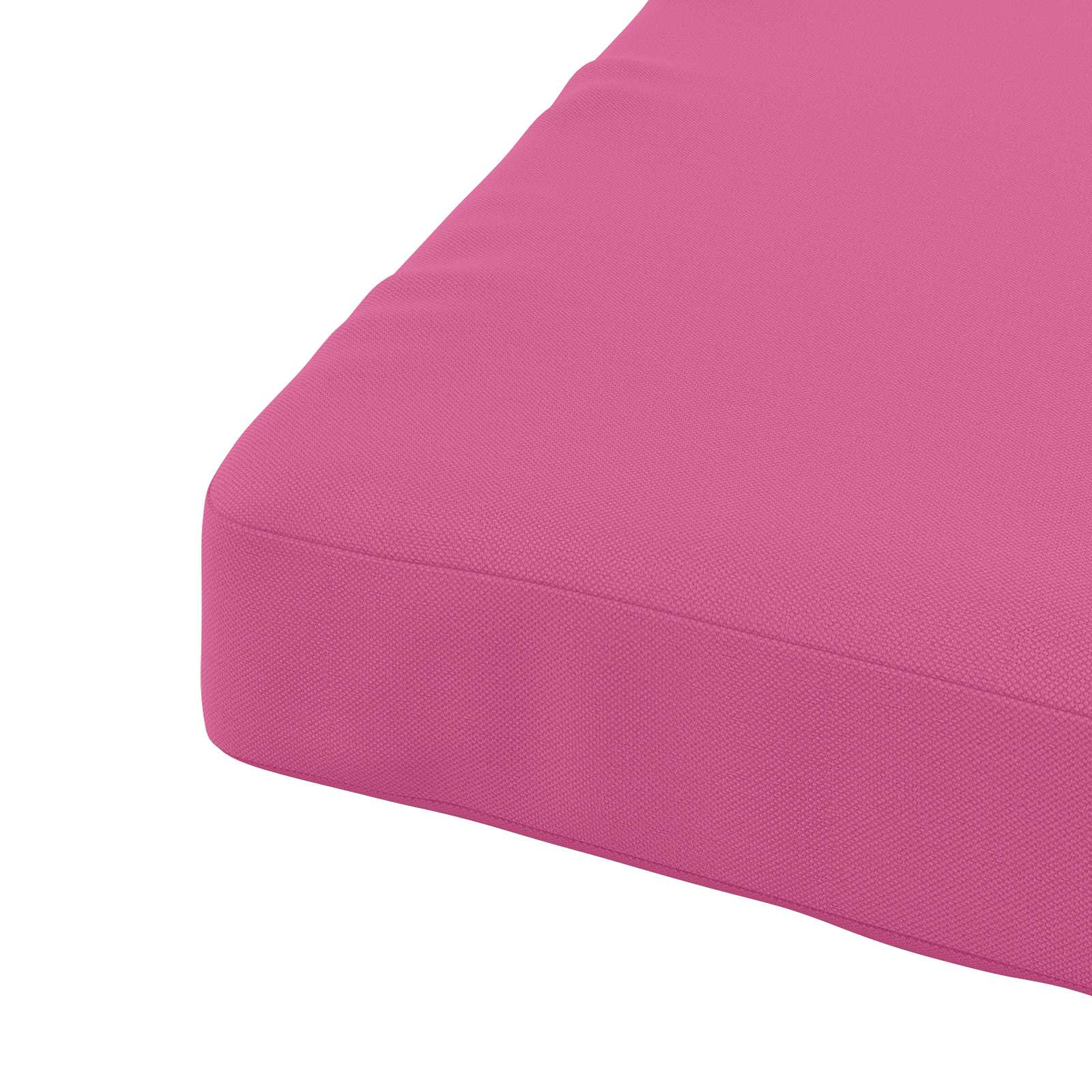 Cuscini per Sedia in 4 Pezzi VUGHT 4 pcs 100% Poliestere Rosa