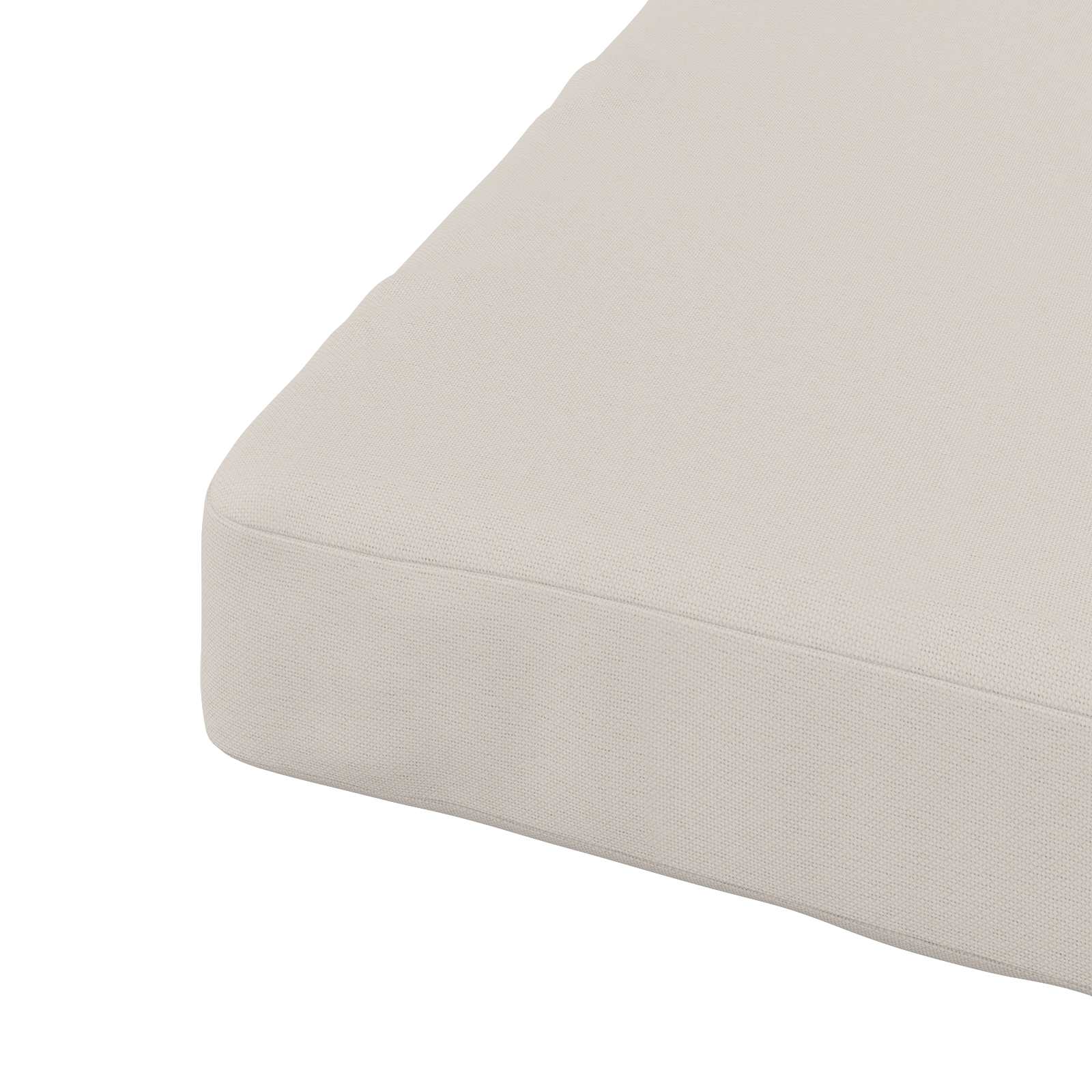Cuscini per Sedia in 4 Pezzi VUGHT 4 pcs 100% Poliestere Bianco