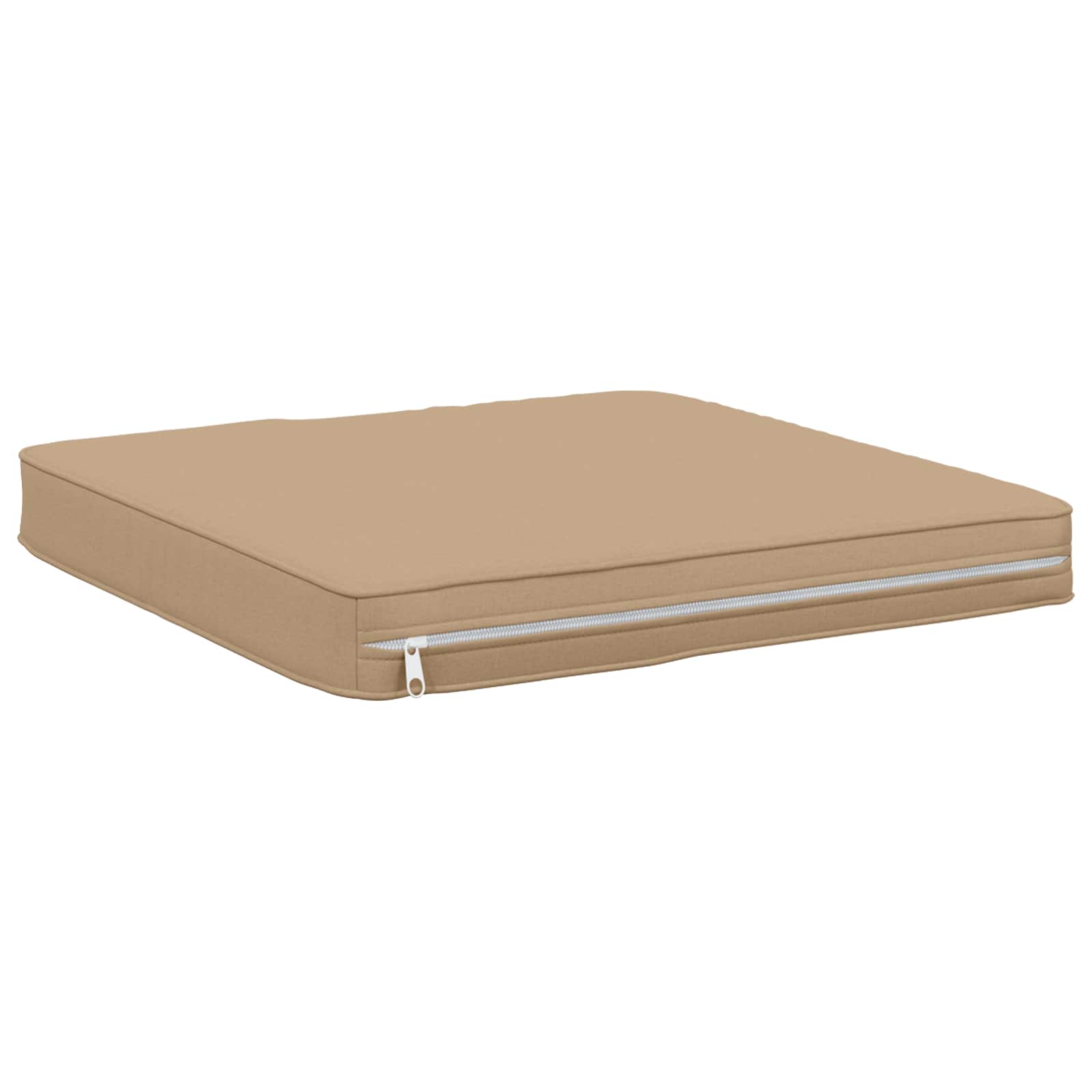Cuscini per Sedia in 4 Pezzi VUGHT 4 pcs 100% Poliestere Sabbia
