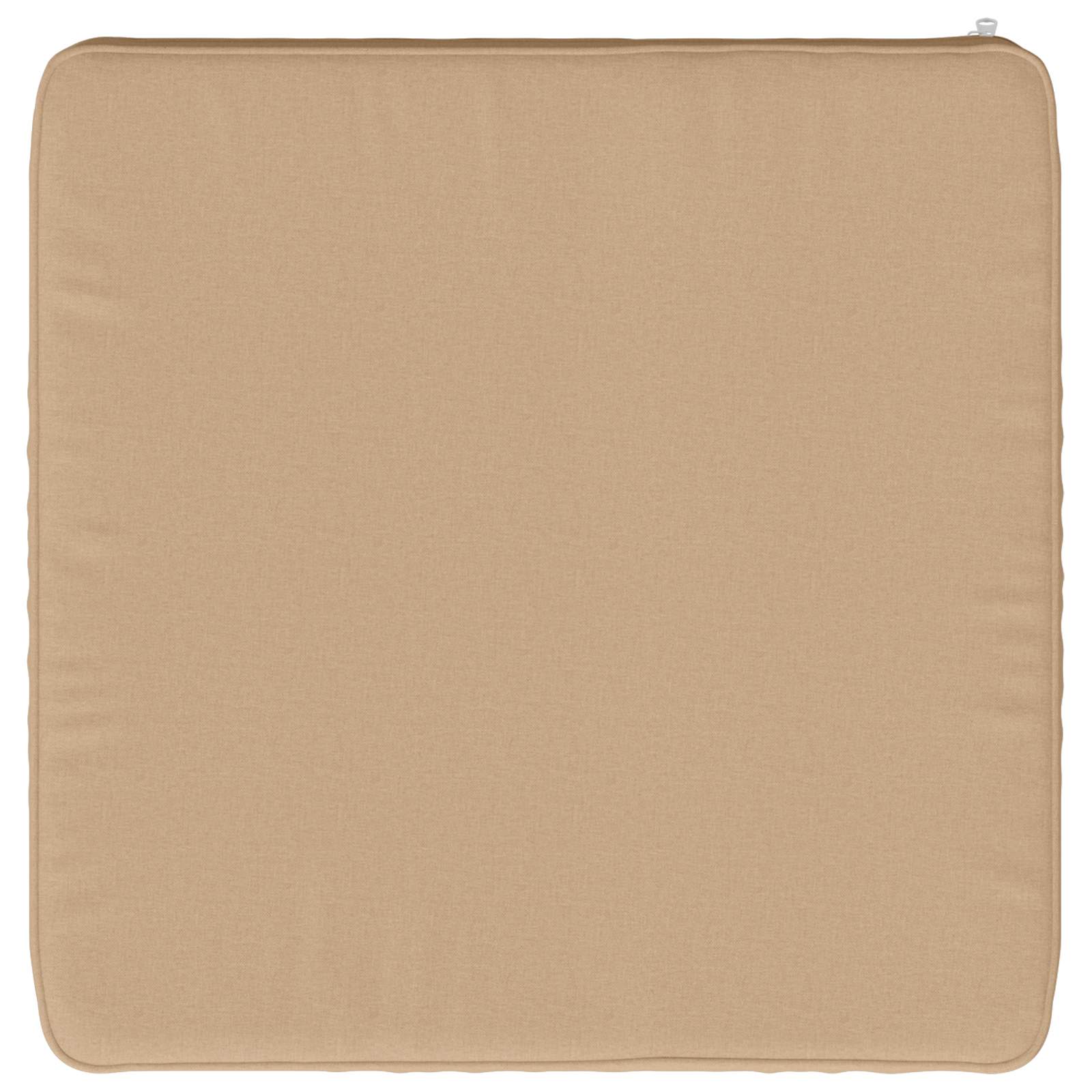 Cuscini per Sedia in 4 Pezzi VUGHT 4 pcs 100% Poliestere Sabbia