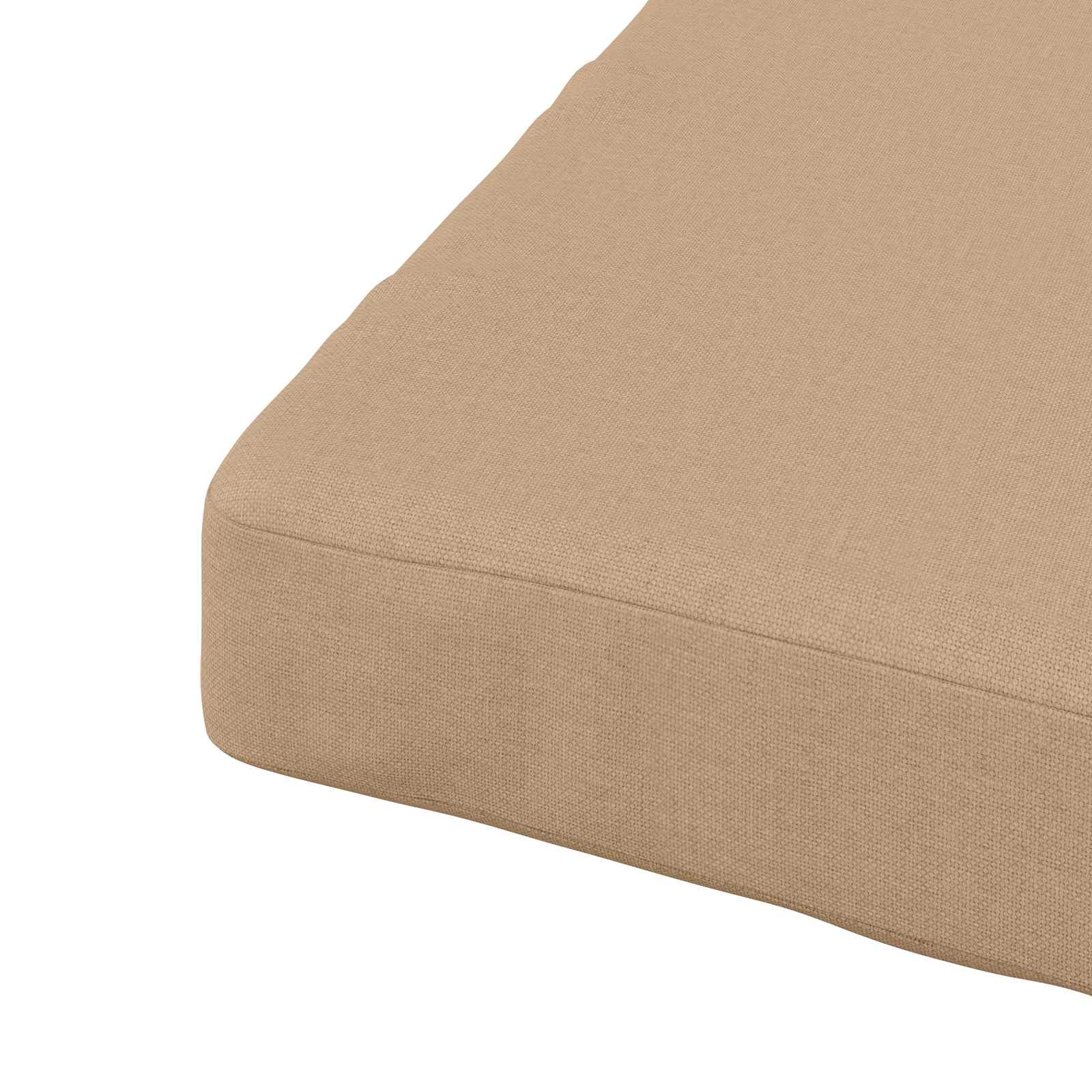Cuscini per Sedia in 4 Pezzi VUGHT 4 pcs 100% Poliestere Sabbia