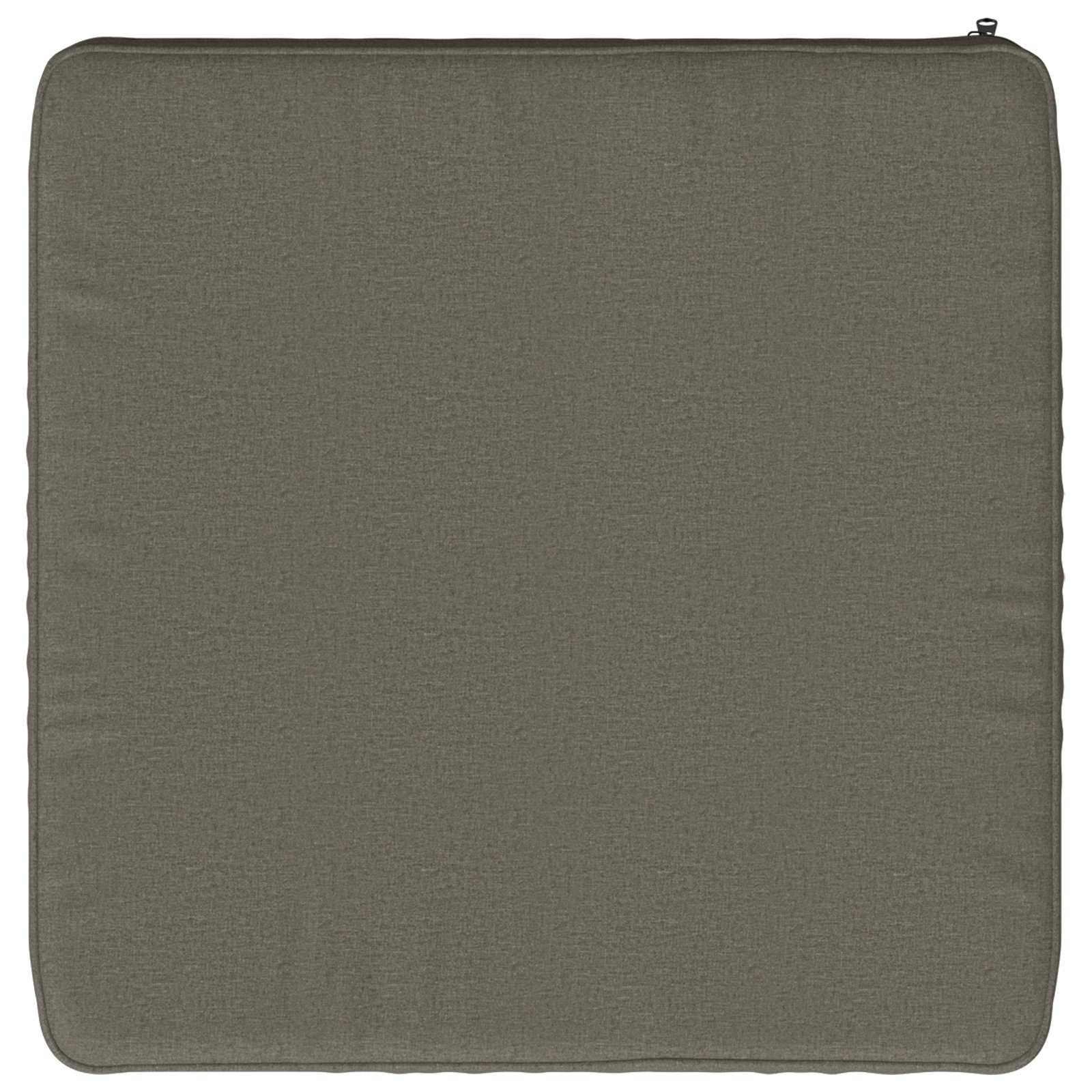 Cuscini per Sedia in 4 Pezzi VUGHT 4 pcs 100% Poliestere Grigio