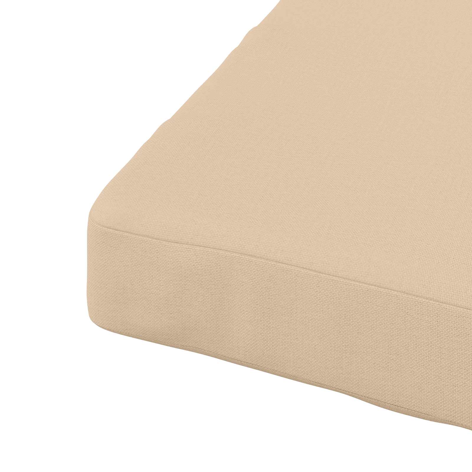 Cuscini per Sedia in 4 Pezzi VUGHT 4 pcs 100% Poliestere Crema
