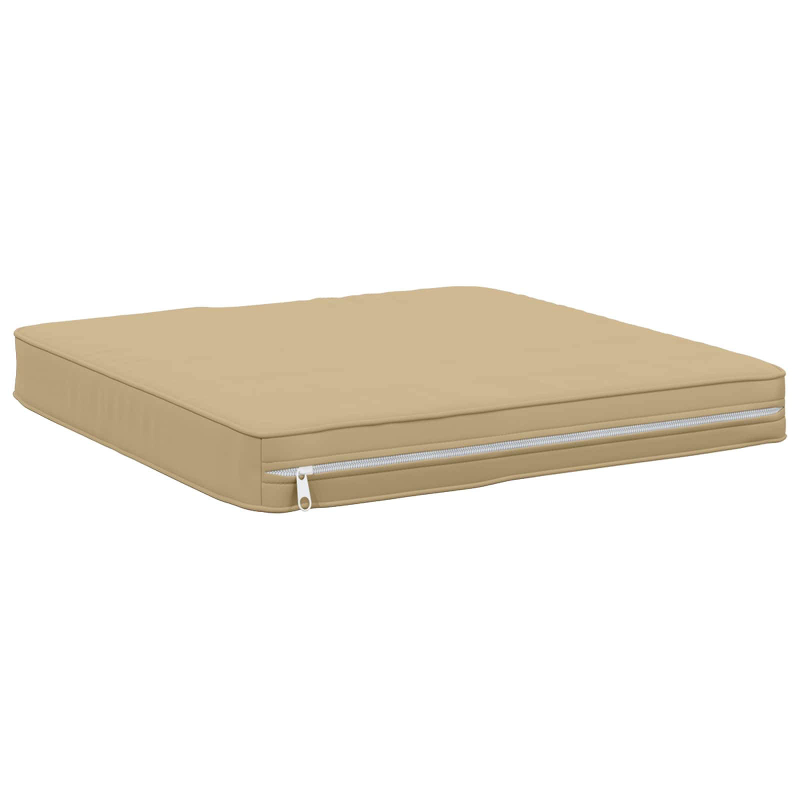 Cuscini per Sedia in 4 Pezzi VUGHT 4 pcs 100% Poliestere Beige