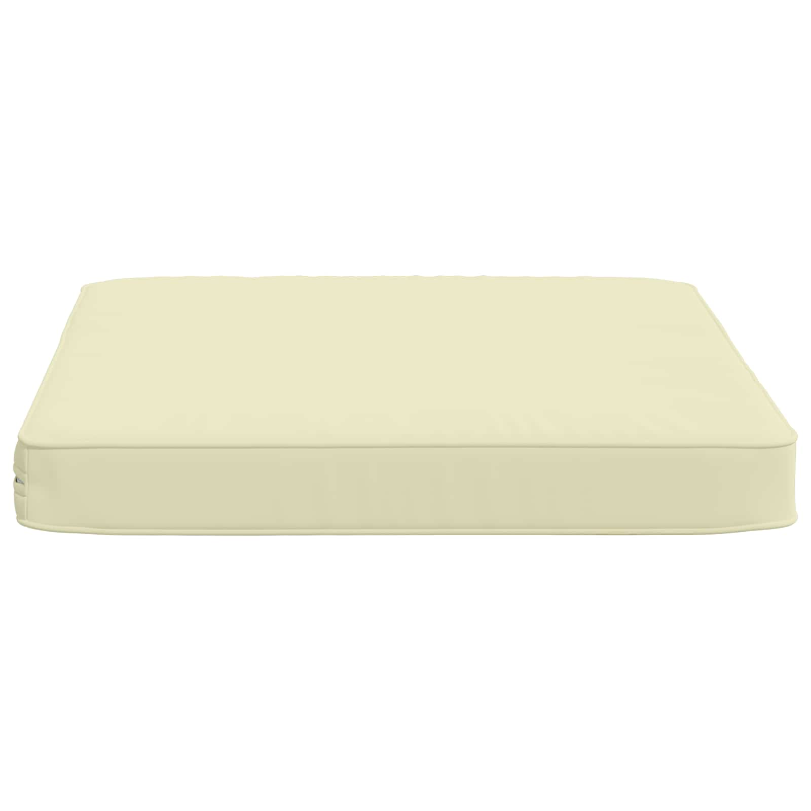 Cuscini per Sedia in 4 Pezzi VUGHT 4 pcs 100% Poliestere Crema