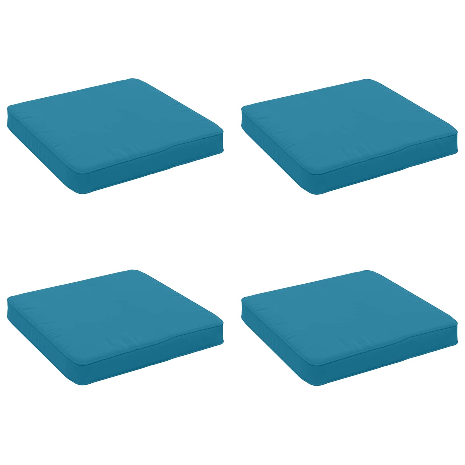 Cuscini per Sedia in 4 Pezzi VUGHT 4 pcs 100% Poliestere