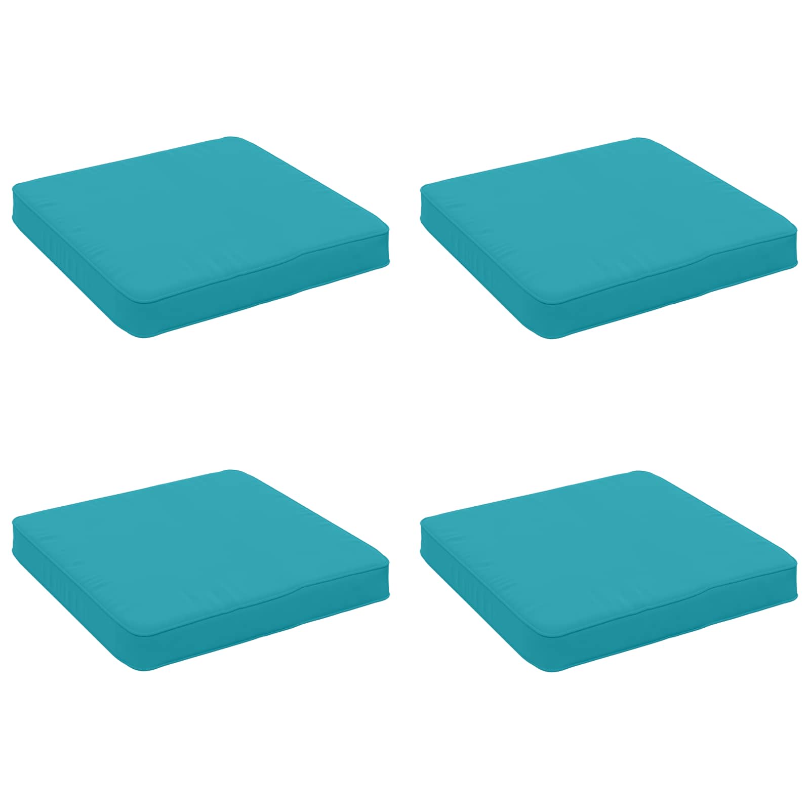 Cuscini per Sedia in 4 Pezzi VUGHT 4 pcs 100% Poliestere