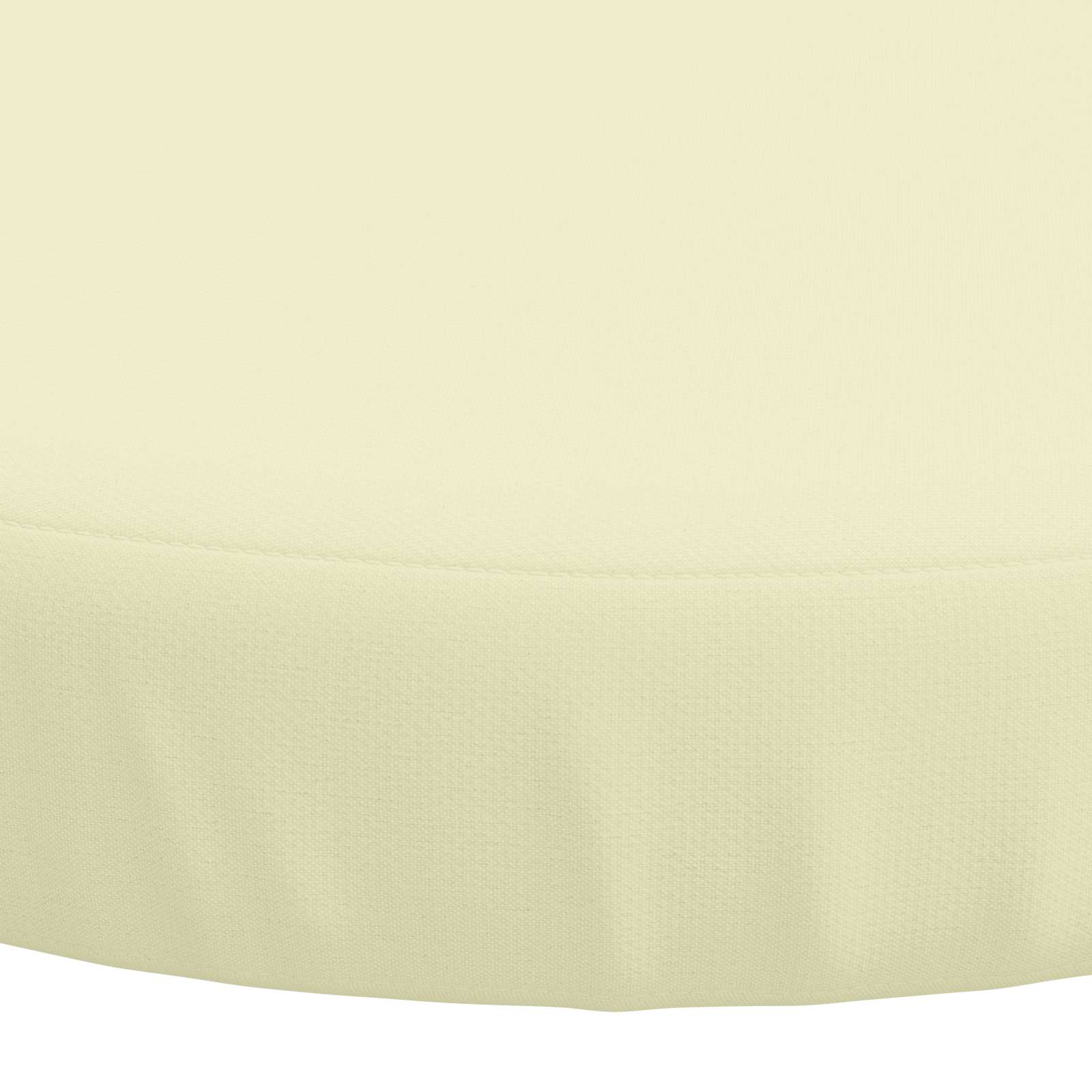 Cuscini per Sedia in 4 Pezzi SOEST 4 pz 100% Poliestere Crema