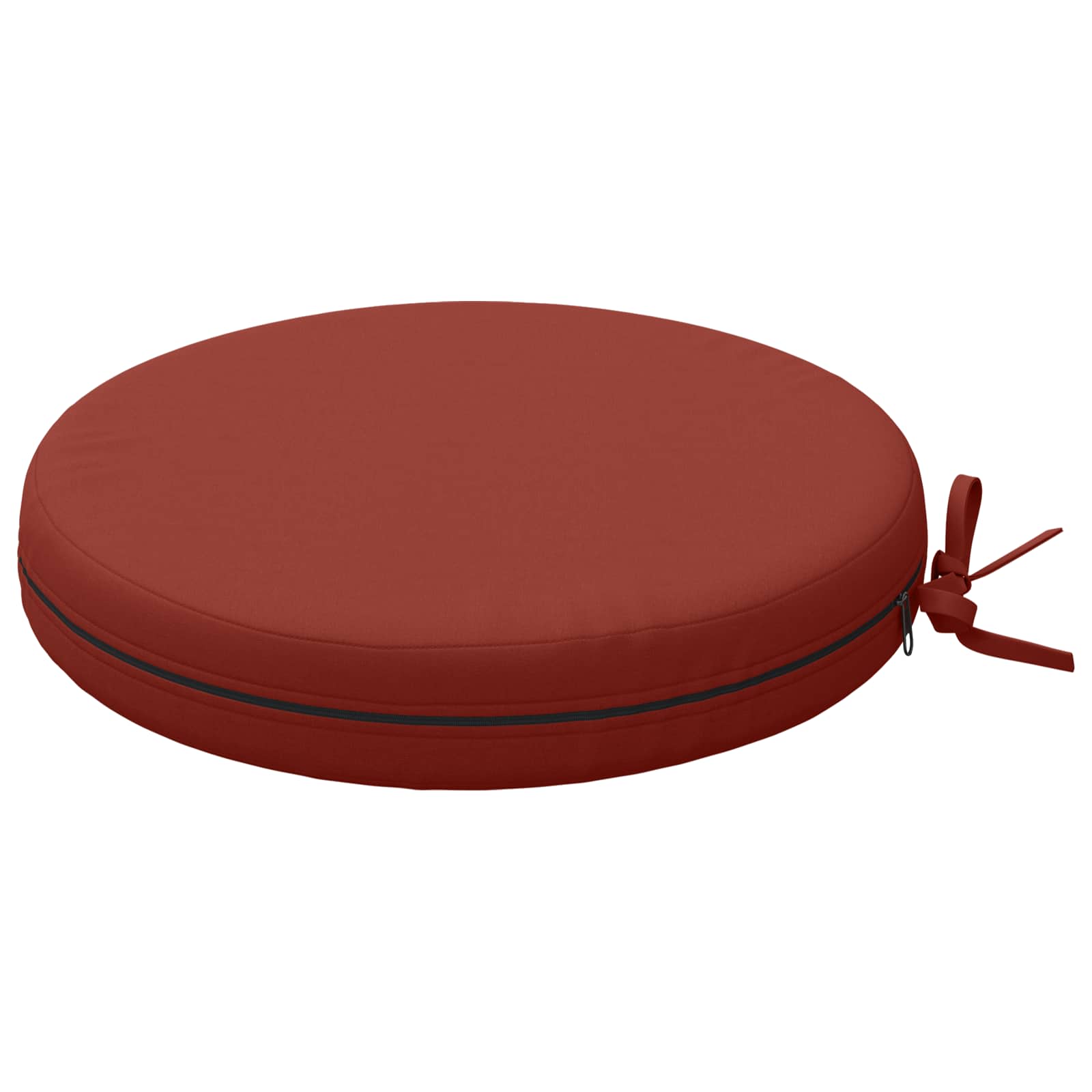 Cuscini per Sedia in 4 Pezzi SOEST 4 pz 100% Poliestere Rosso
