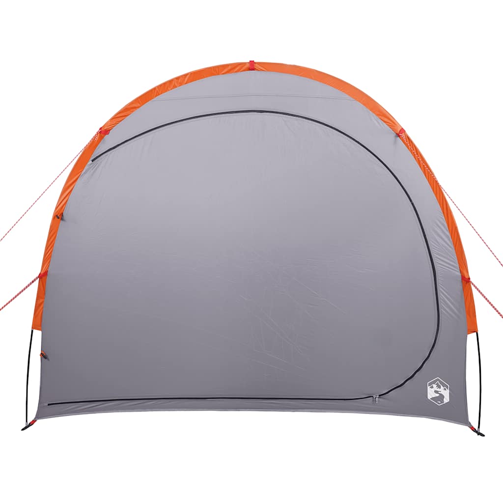 Tenda Portaoggetti Grigio e Arancione Impermeabile