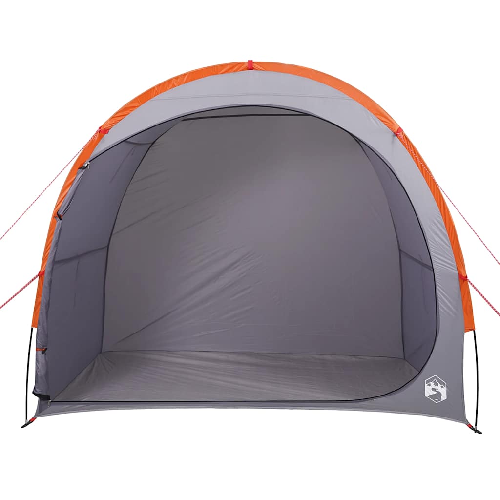 Tenda Portaoggetti Grigio e Arancione Impermeabile