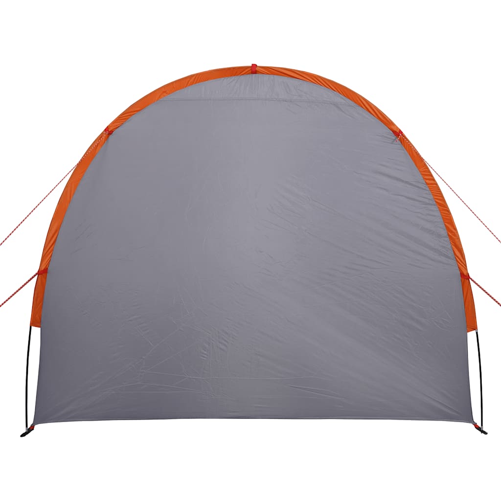 Tenda Portaoggetti Grigio e Arancione Impermeabile