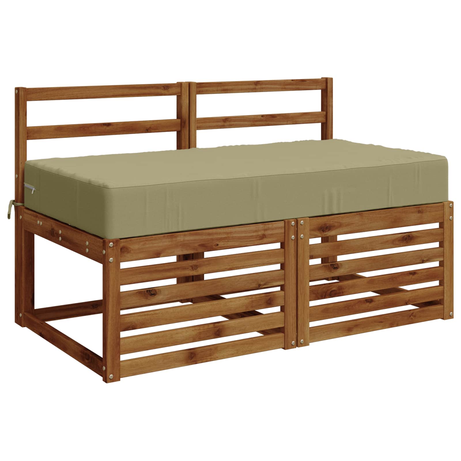 Cuscino per la seduta SOEST 100% Poliestere Verde chiaro