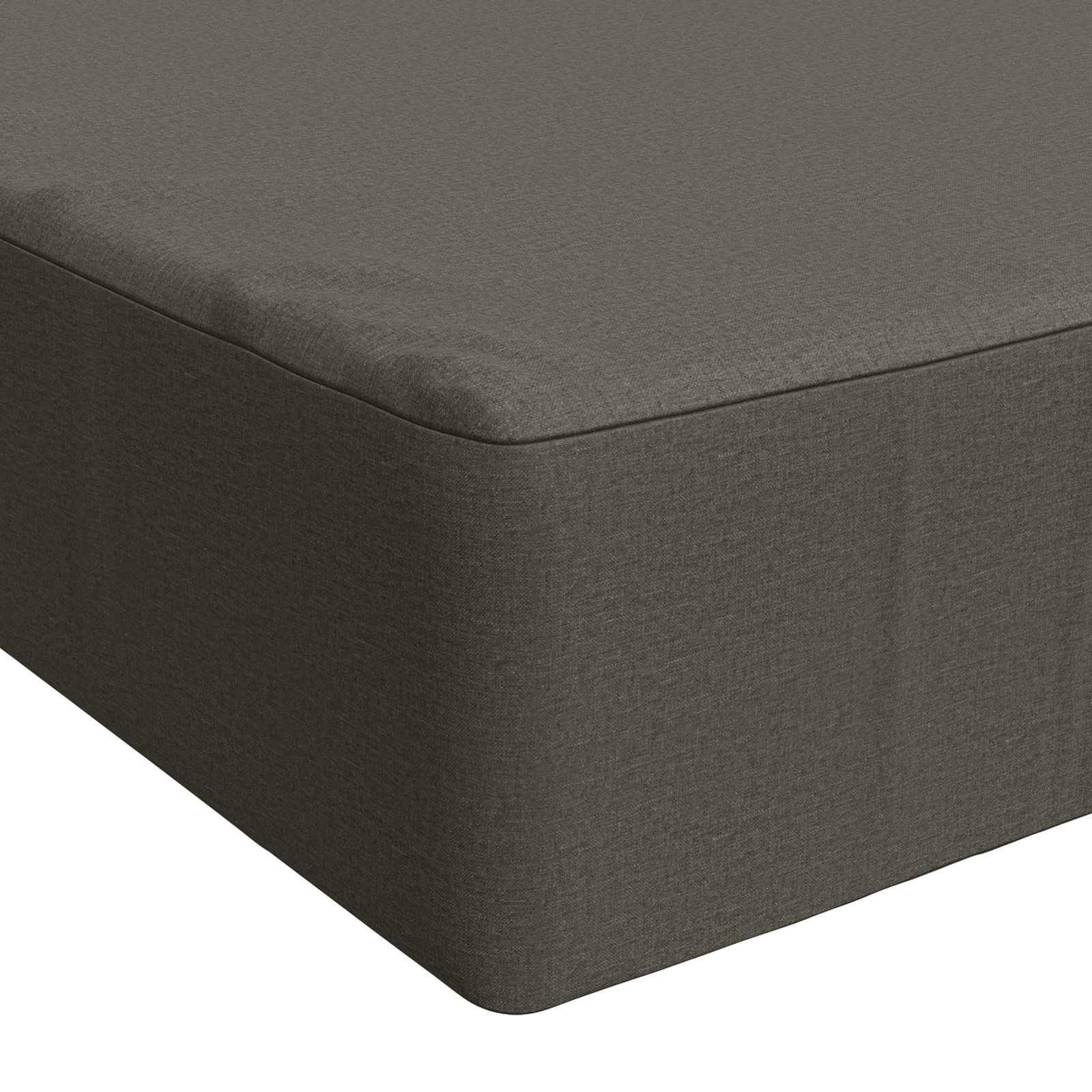 Cuscino per la seduta SOEST 100% Poliestere Grigio