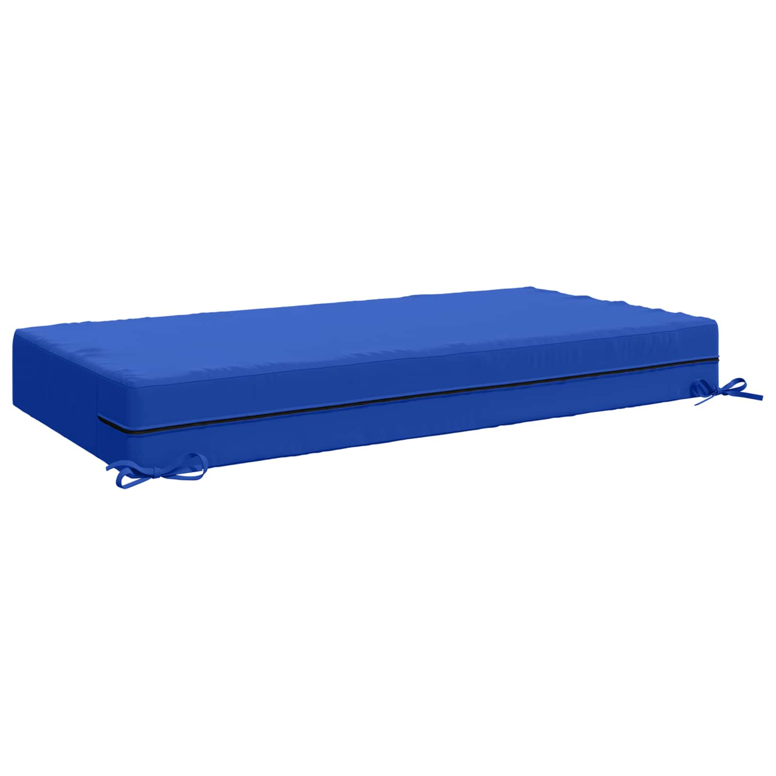 Cuscino per la seduta SOEST 100% Poliestere Blu reale