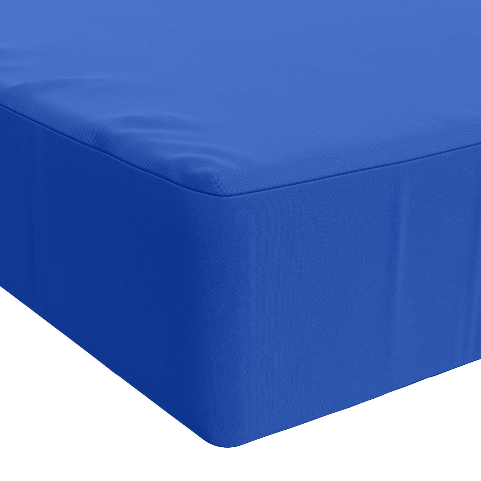 Cuscino per la seduta SOEST 100% Poliestere Blu reale