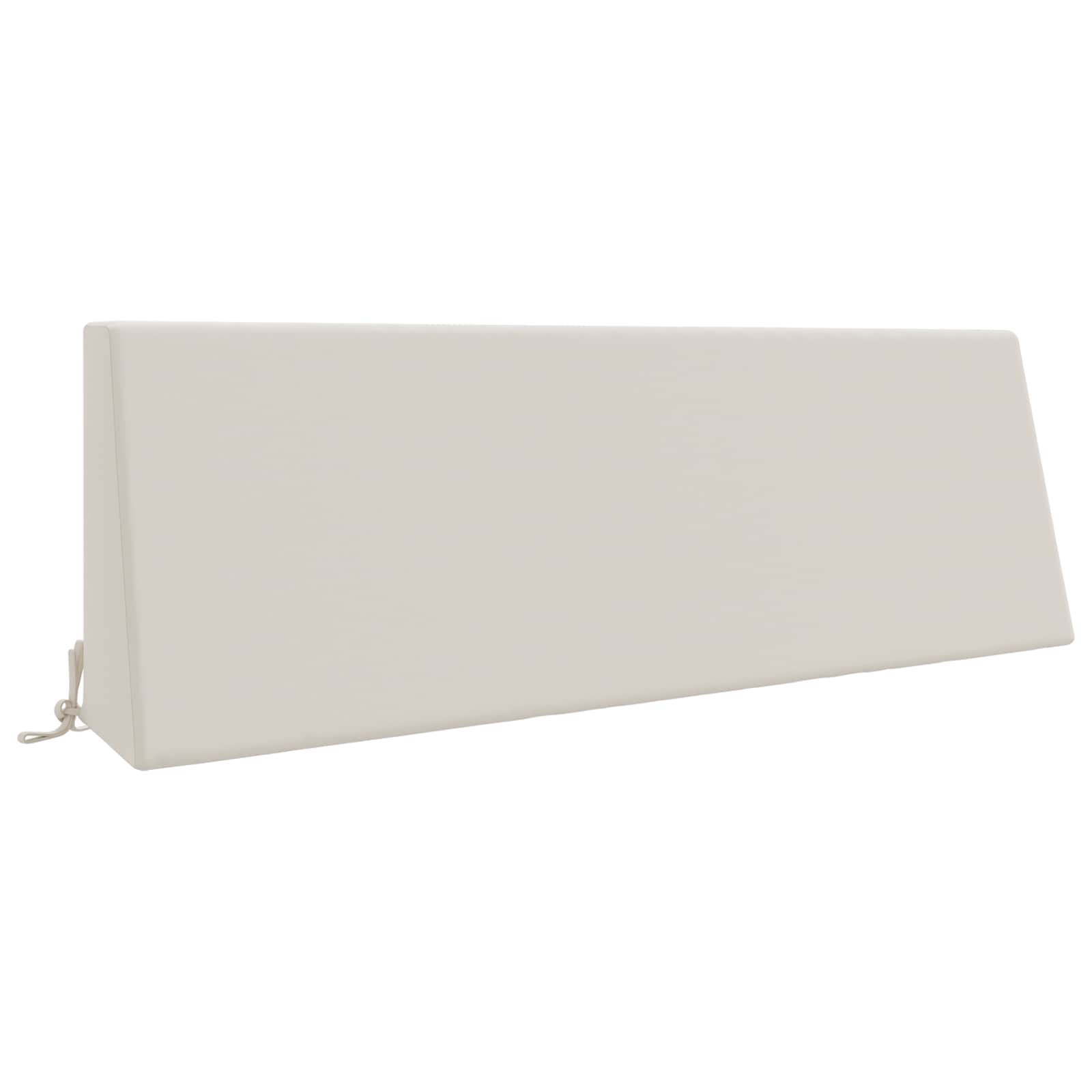 Cuscino schienale SOEST 100% Poliestere Bianco 120 x 20 x 40 cm