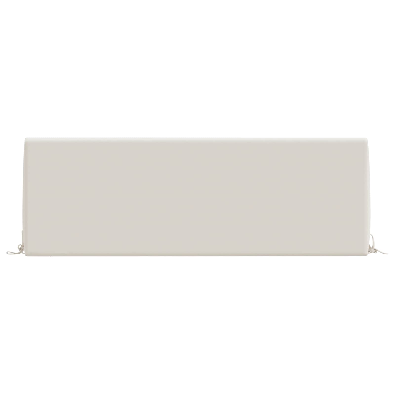 Cuscino schienale SOEST 100% Poliestere Bianco 120 x 20 x 40 cm
