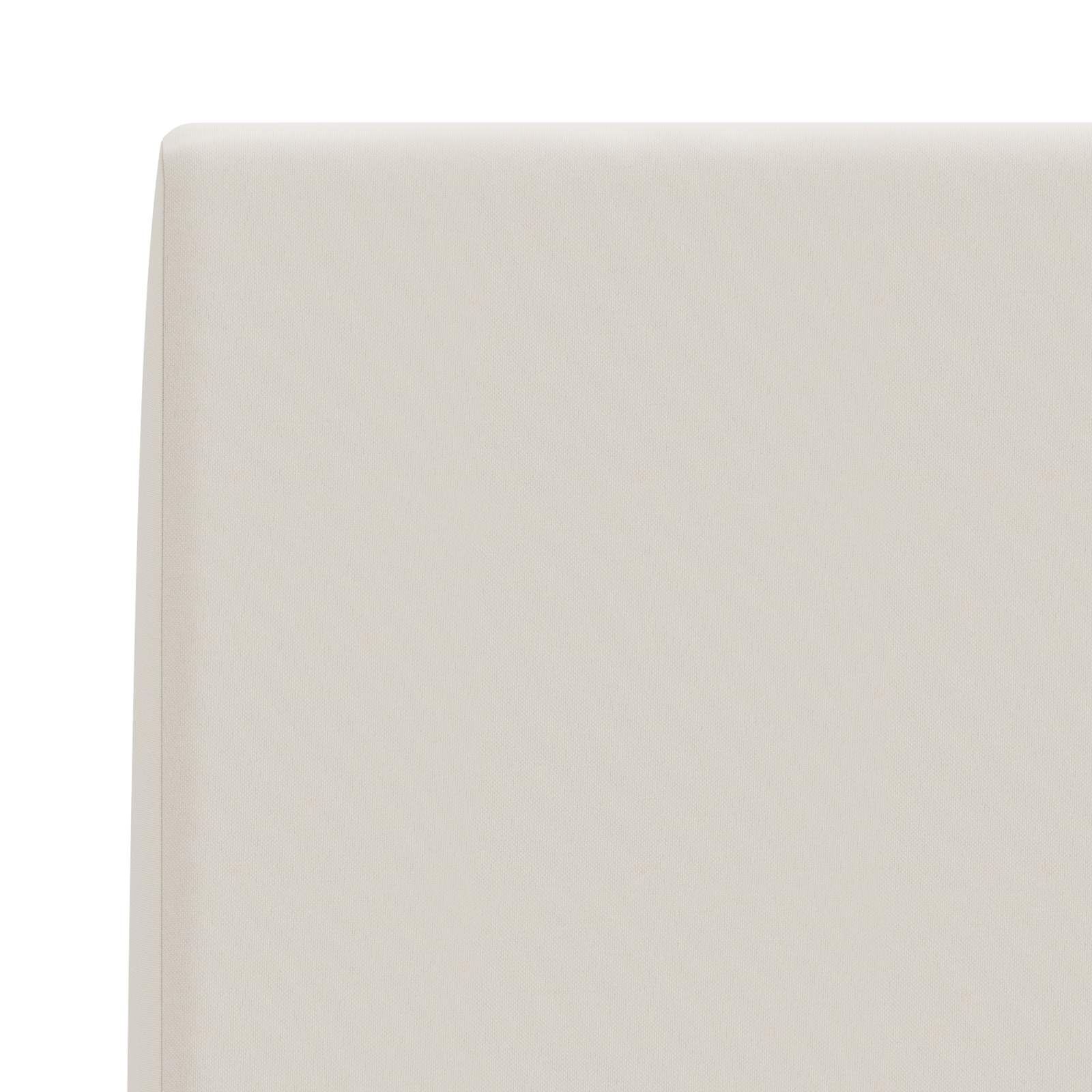 Cuscino schienale SOEST 100% Poliestere Bianco 120 x 20 x 40 cm