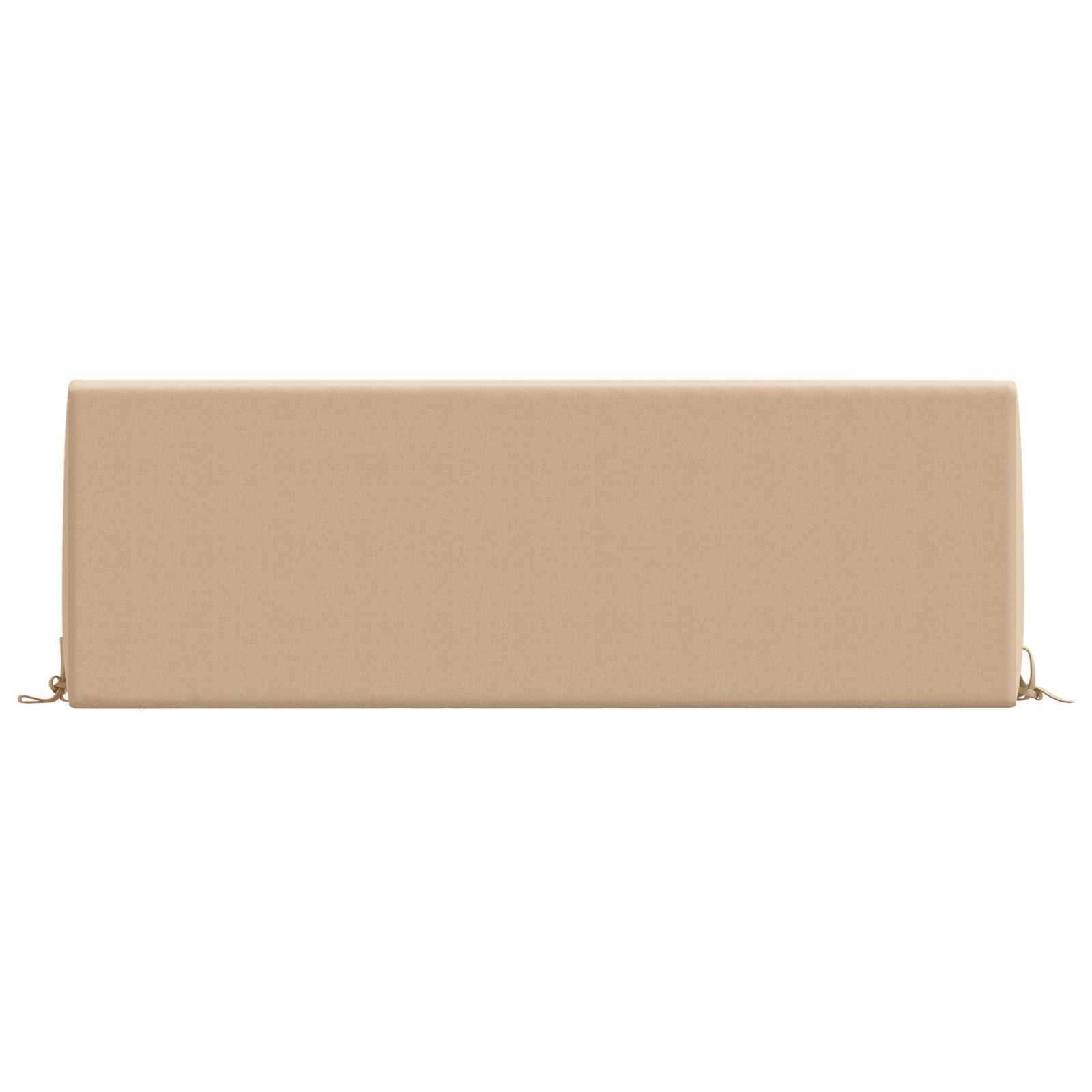 Cuscino schienale SOEST 100% Poliestere Sabbia 120 x 20 x 40 cm